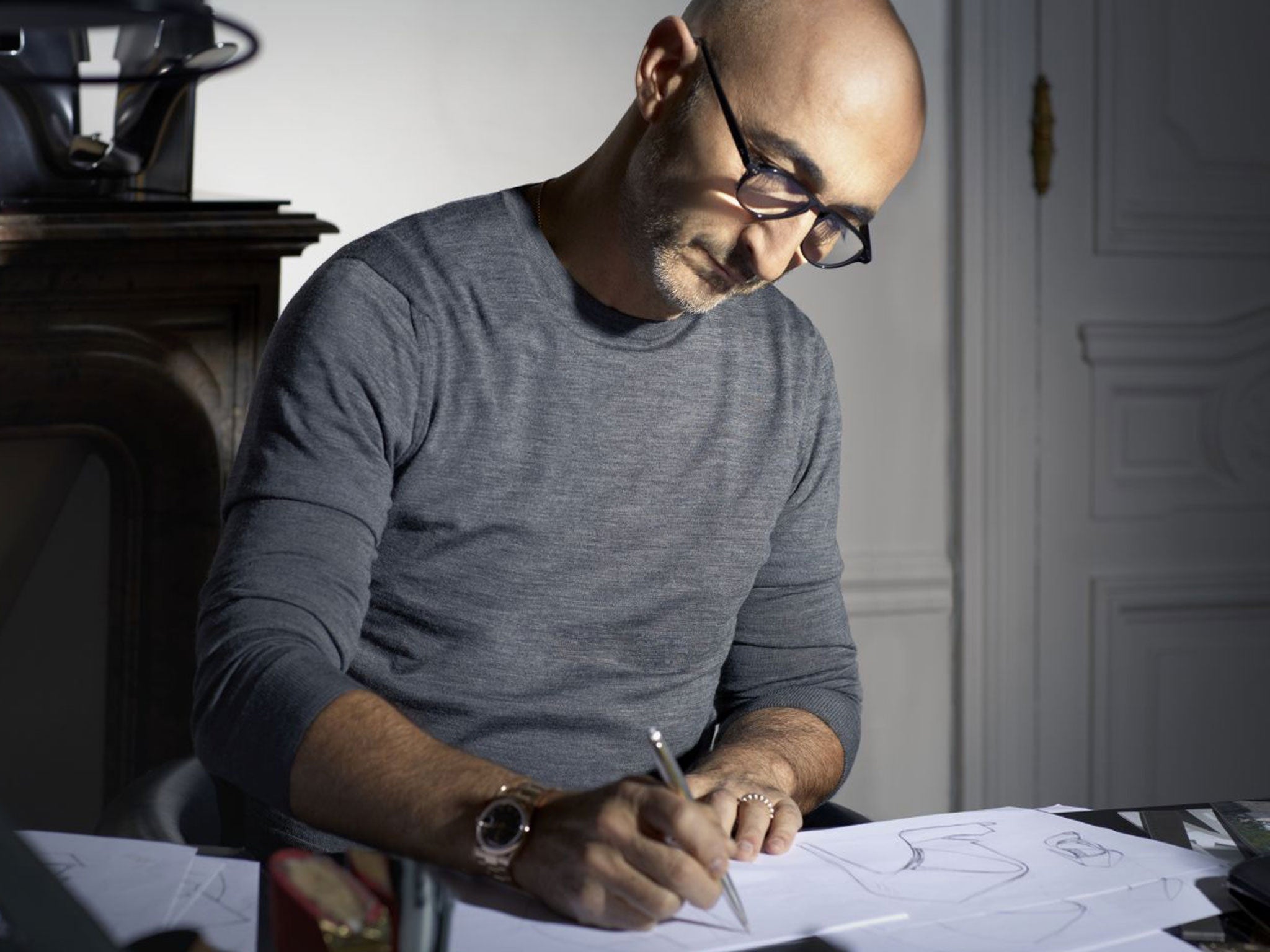 If the shoe fits: Designer Pierre Hardy