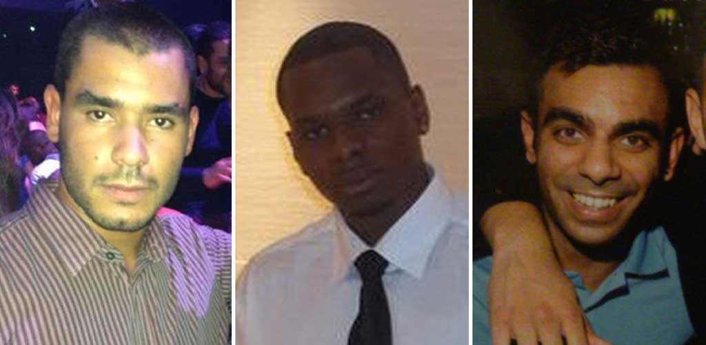 Grant Cameron, Karl Williams and Suneet Jeerh were held in Dubai