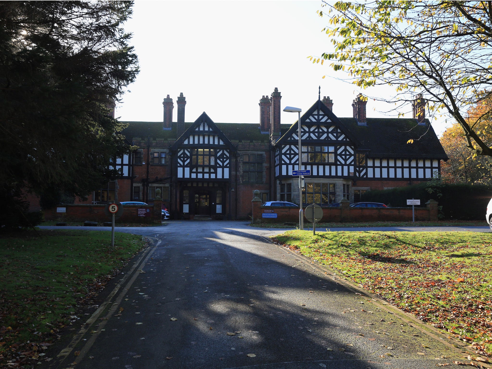 The former Bryn Estyn Children's Home in Wrexham, one of the homes being investigated. A video was released earlier by police where Chief Constable Mark Polin gave a statement regarding new evidence