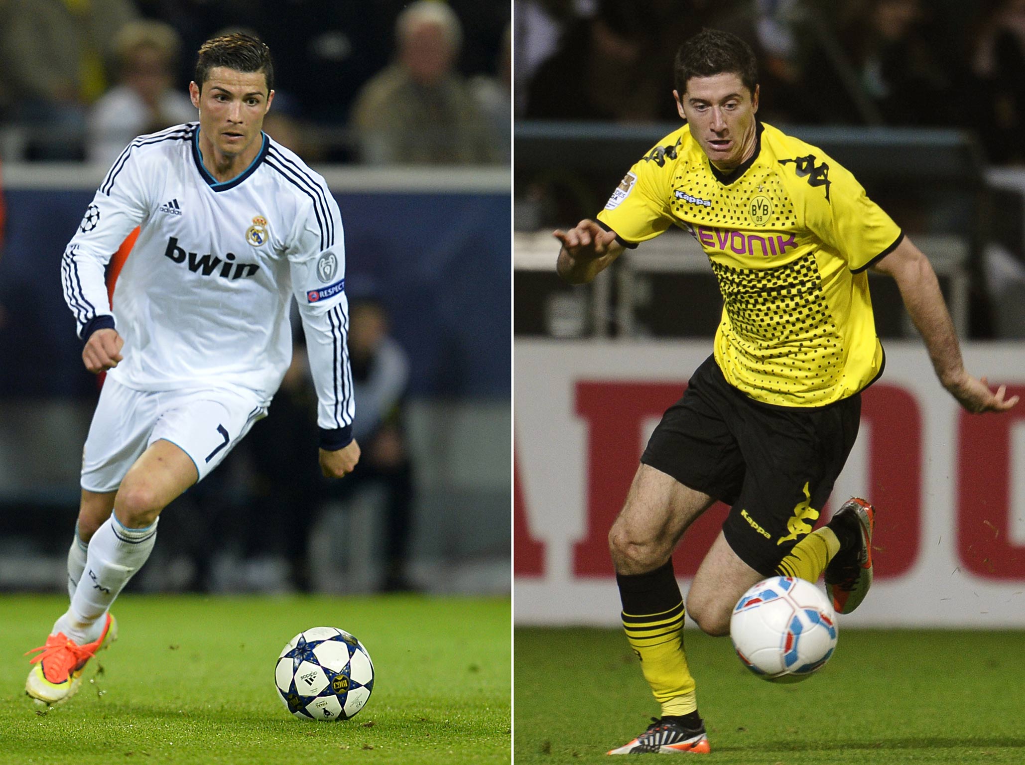 Cristiano Ronaldo and Roberto Lewandowski will provide the threats tonight