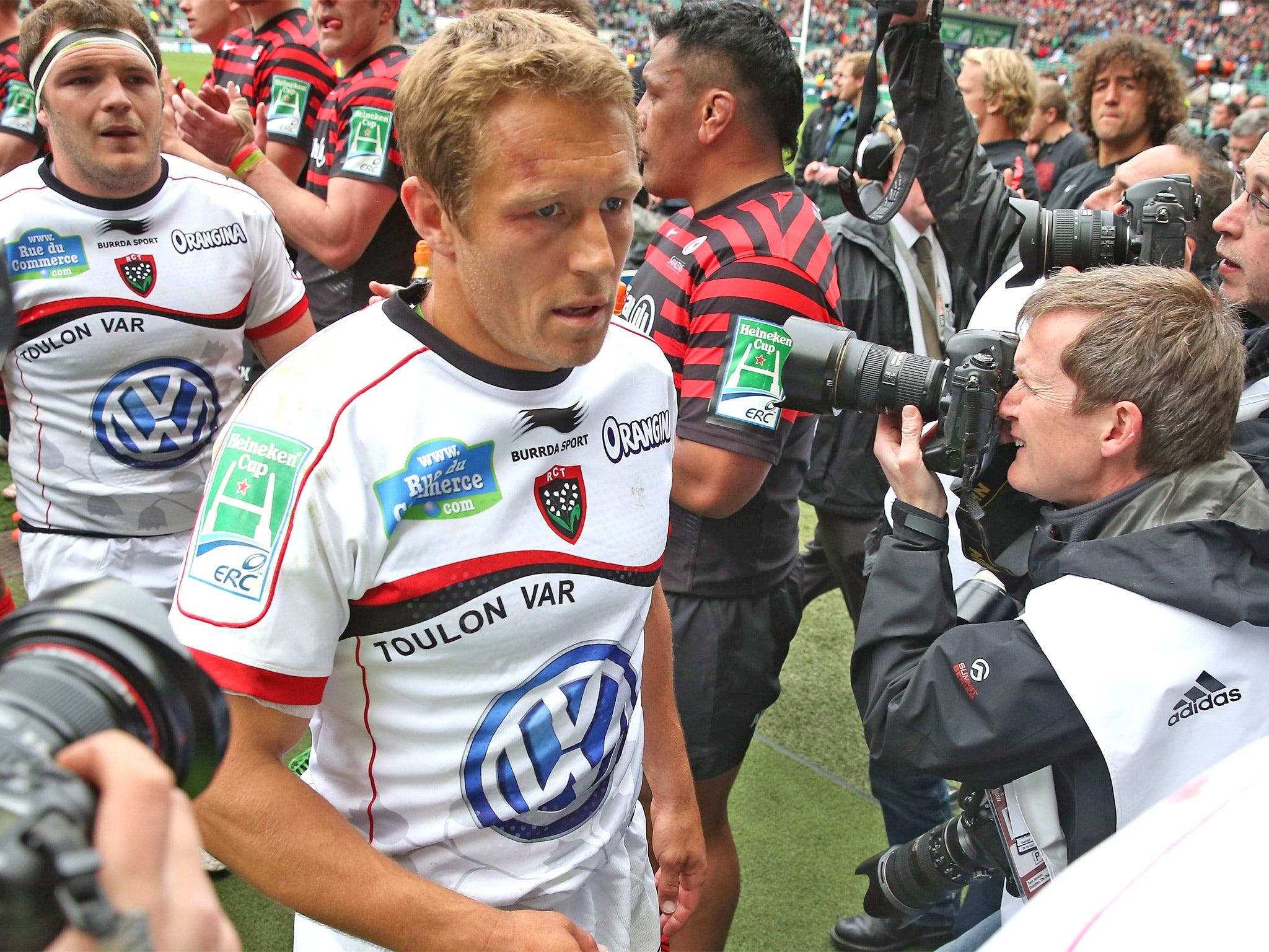 Jonny Wilkinson following Toulon's victory over Saracens at Twickenham last weekend