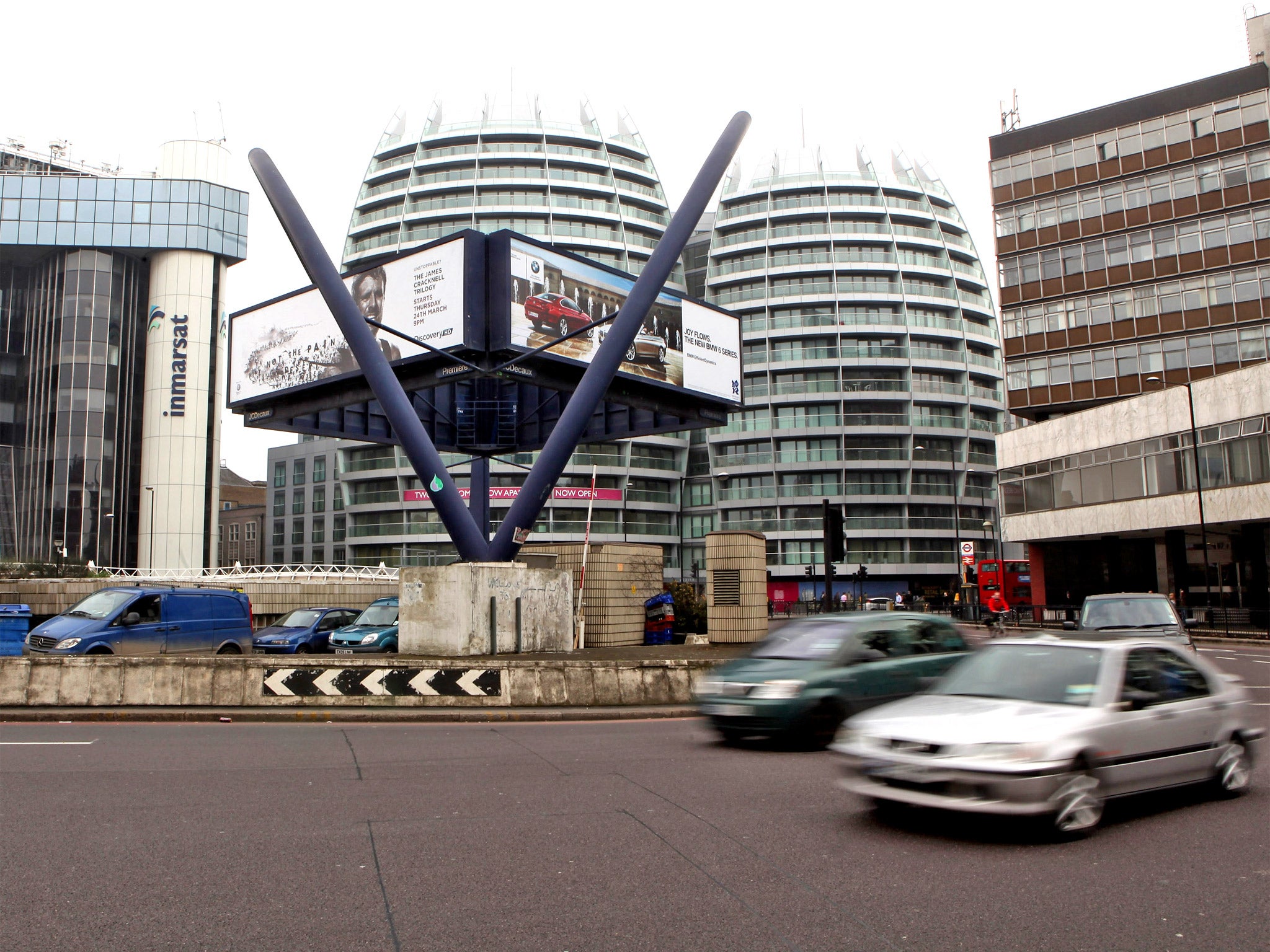 City in the cloud: London’s Tech City, pictured, could be pricing out small firms and helping the growth of clusters in other parts of the country