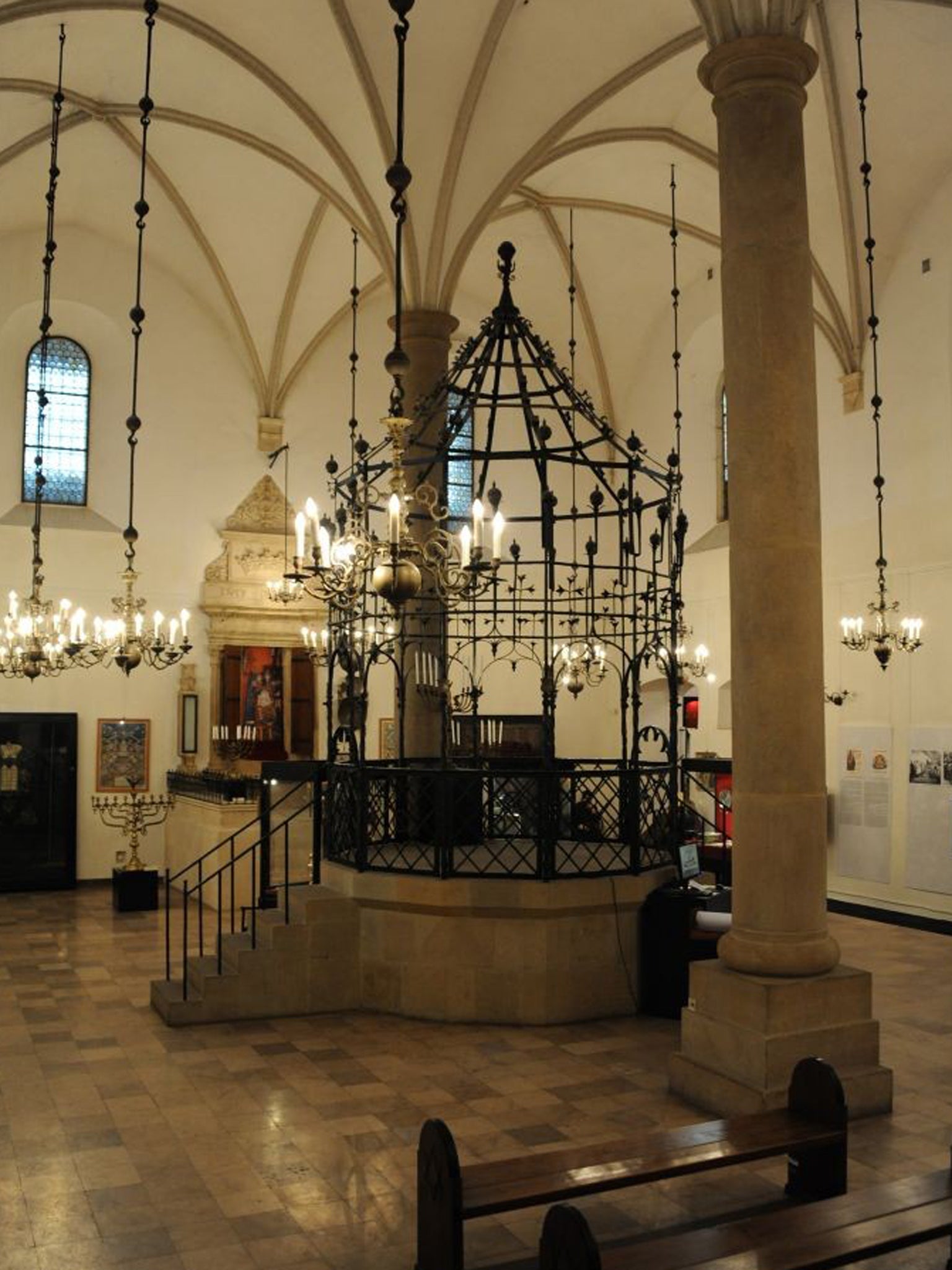 The Old Synagogue contains a museum of Krakow's Jewish history