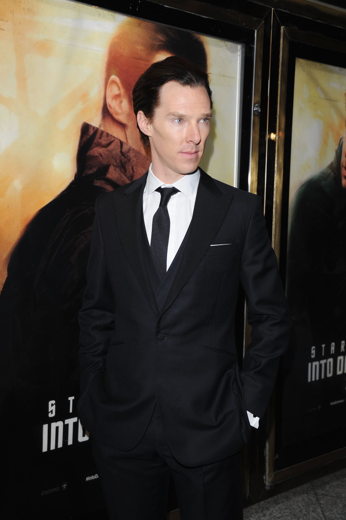 Benedict Cumberbatch attends the UK Premiere of 'Star Trek Into Darkness' in London