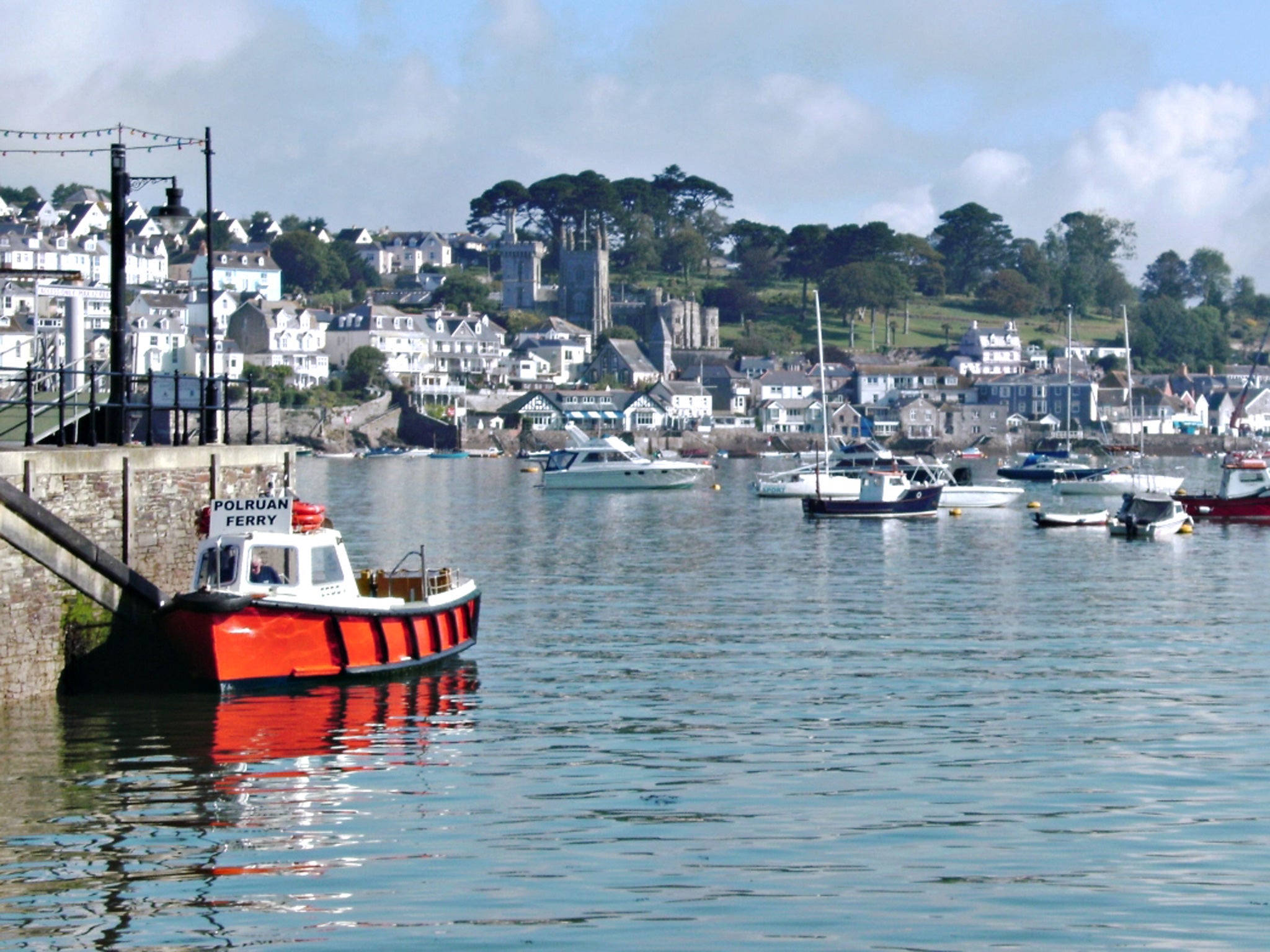 Harbour haven: Fowey has inspired writers for decades