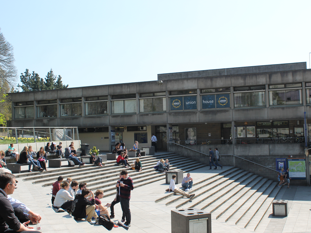 UEA's student union building