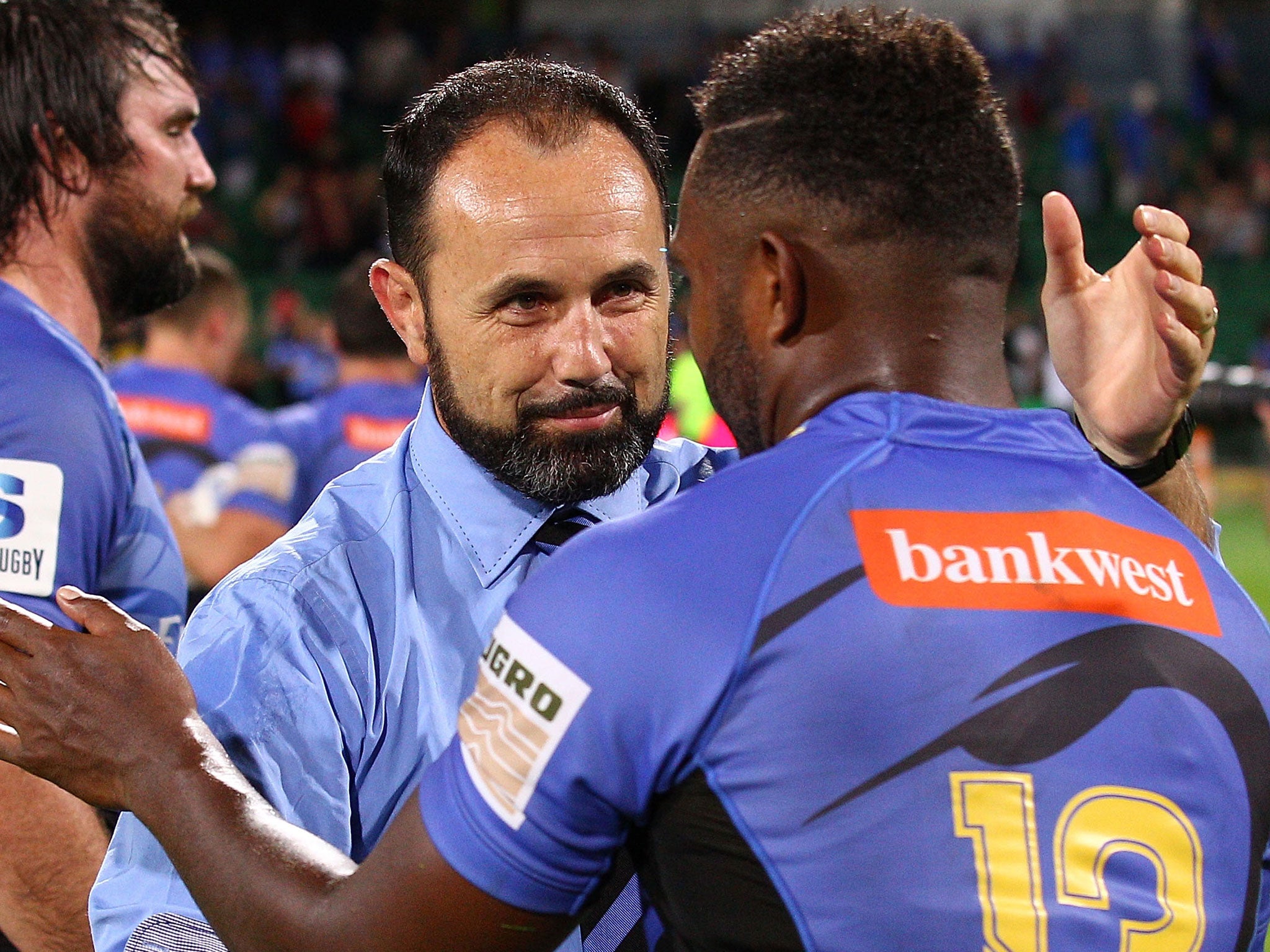 Michael Foley in his role as Western Force coach