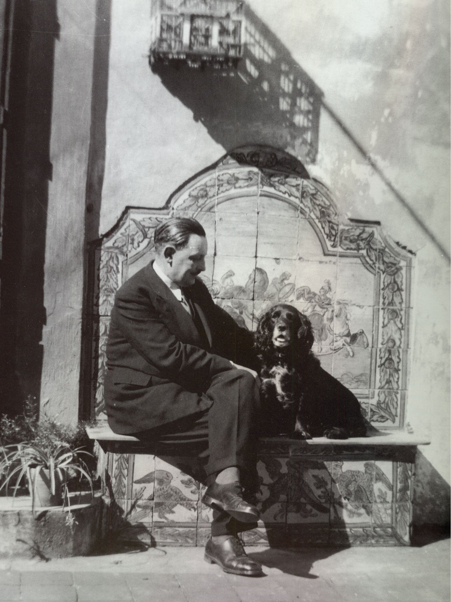 Sicily scenes: Lampedusa at the Palazzo Lampedusa in the late 1930s