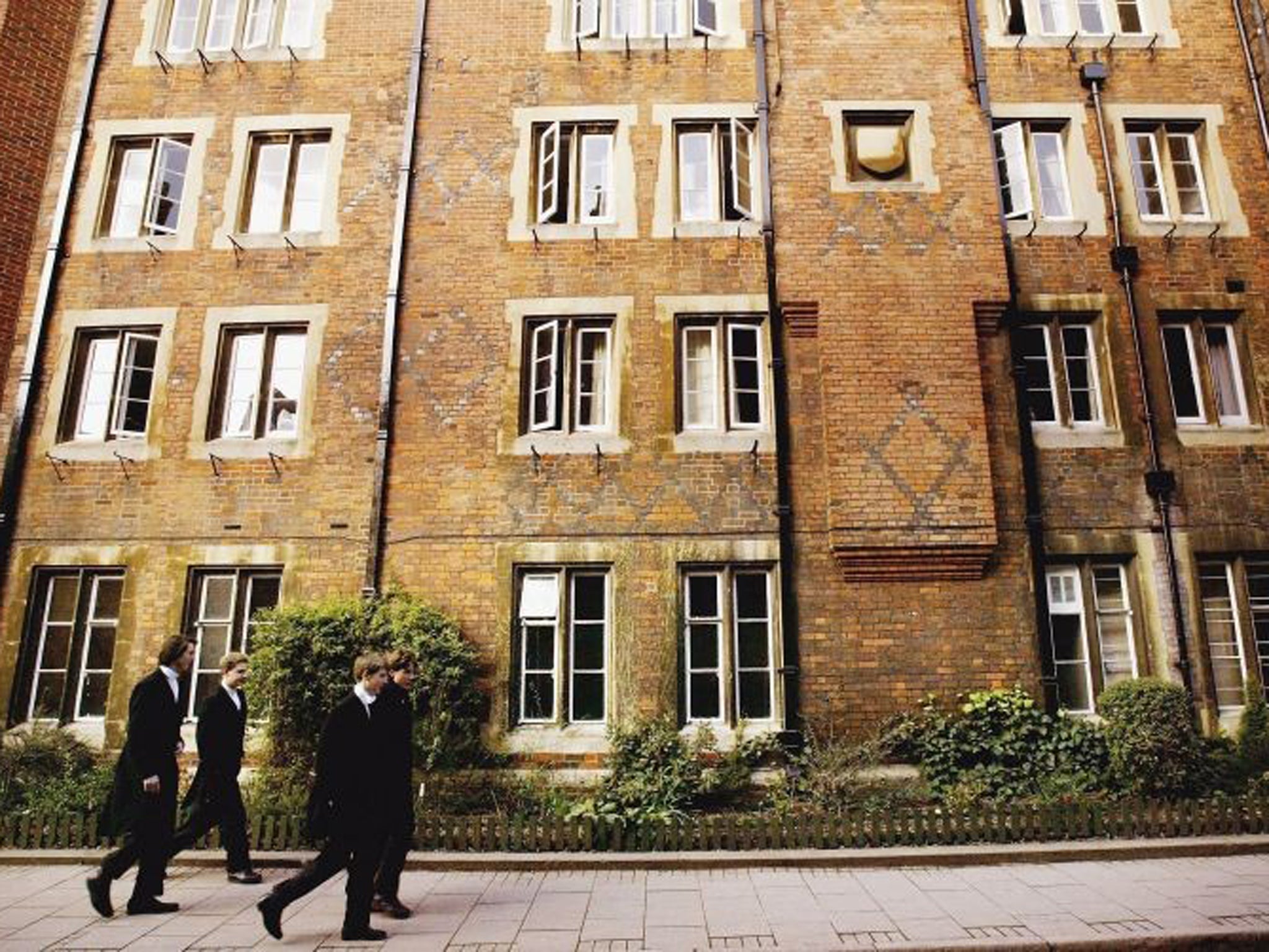 Even elite schools such as Eton have schemes to help less wealthy parents