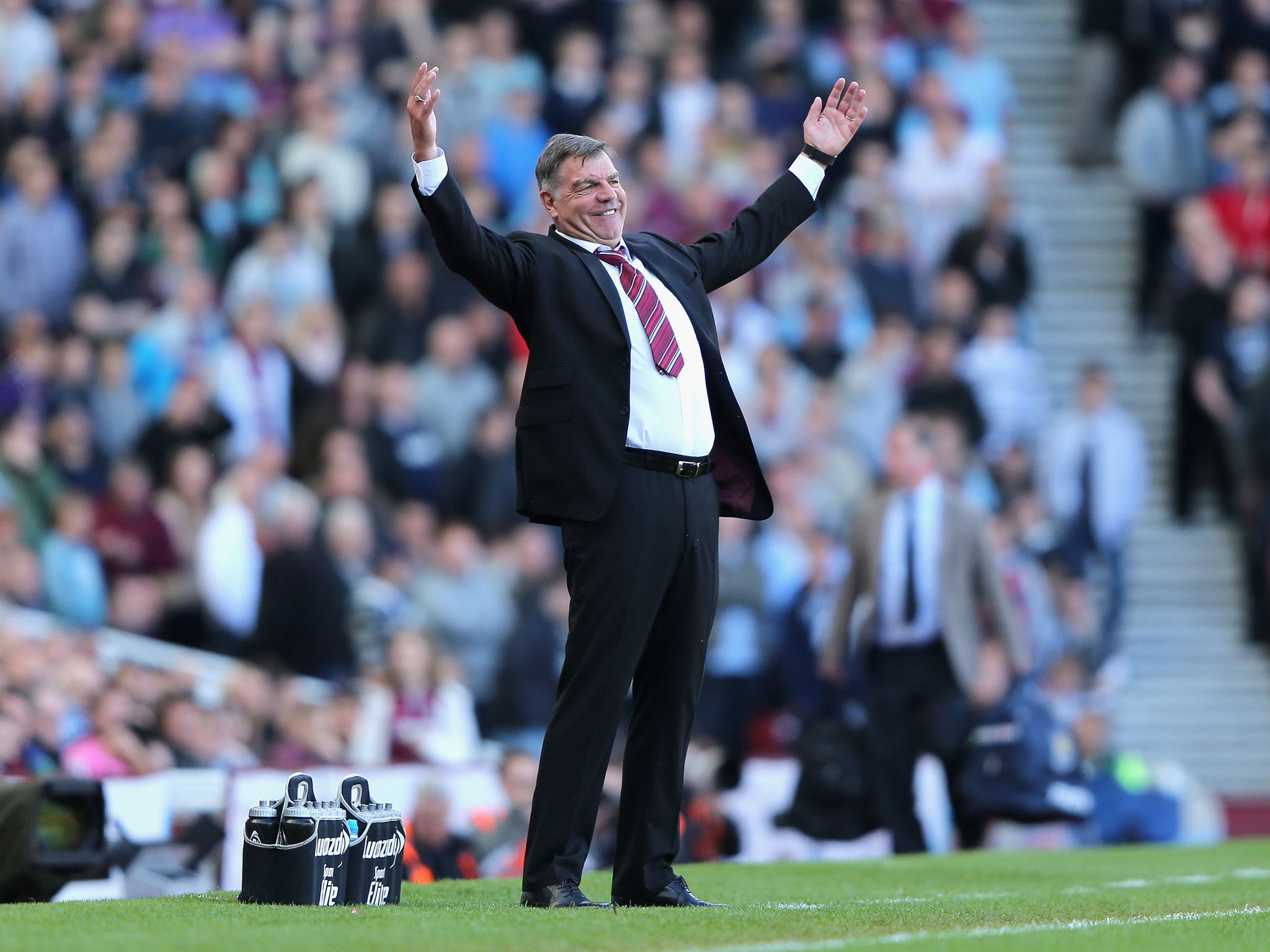 Sam Allardyce will be disappointed to have only come away with a point