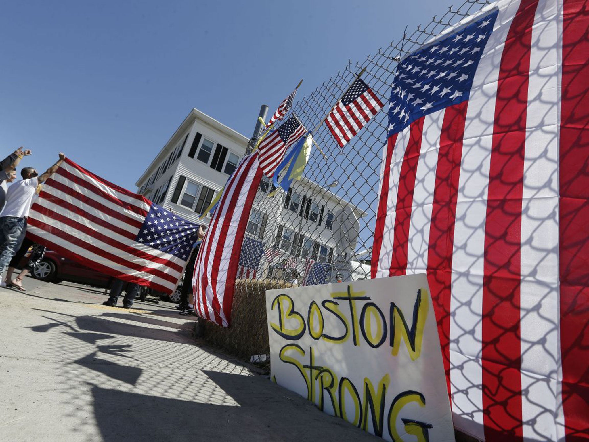 The Graham, Putnam, and Mahoney Funeral Parlors in Worcester, Massachusetts, where the body of killed Boston Marathon bombing suspect Tamerlan Tsarnaev is being prepared for burial. His family are struggling to find a cemetery in the state willing to take