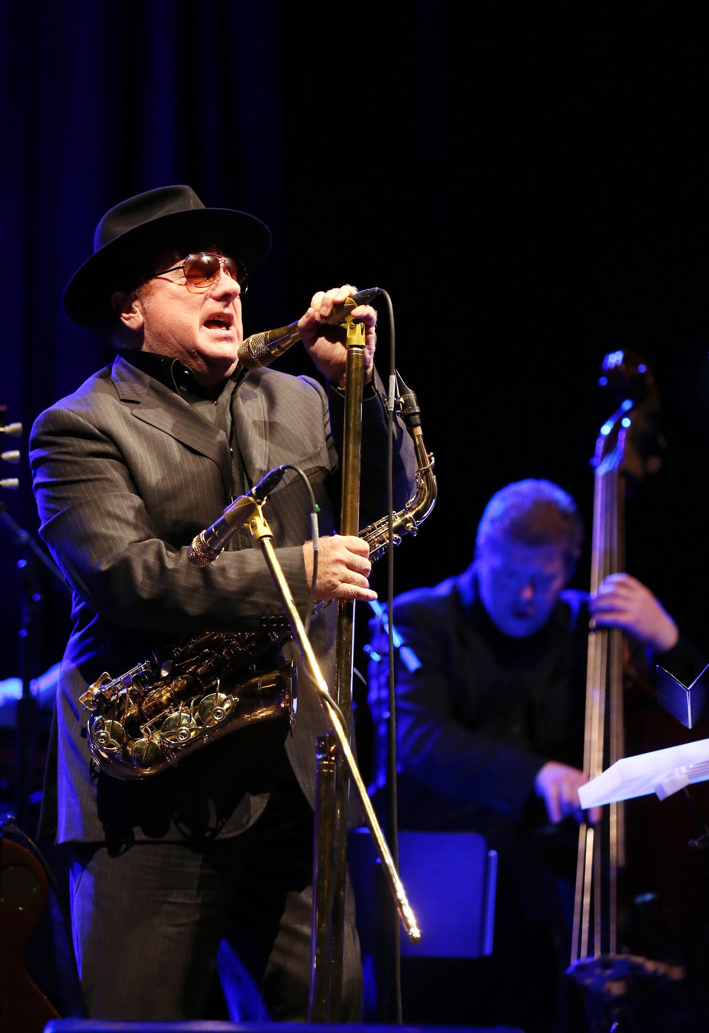 Van Morrison performing live