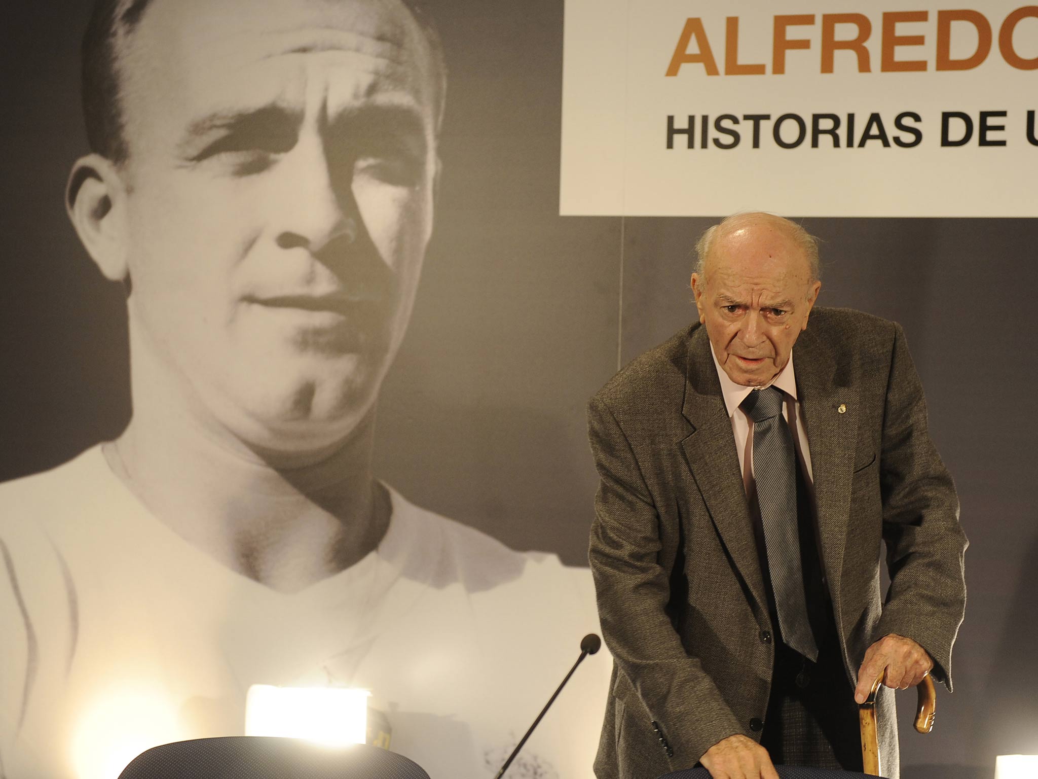 Alfredo Di Stefano pictured in 2010