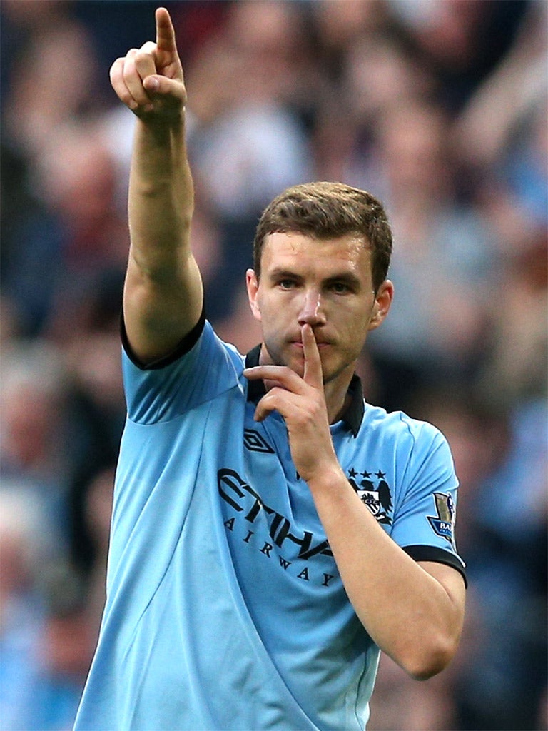 Edin Dzeko silences the doubters