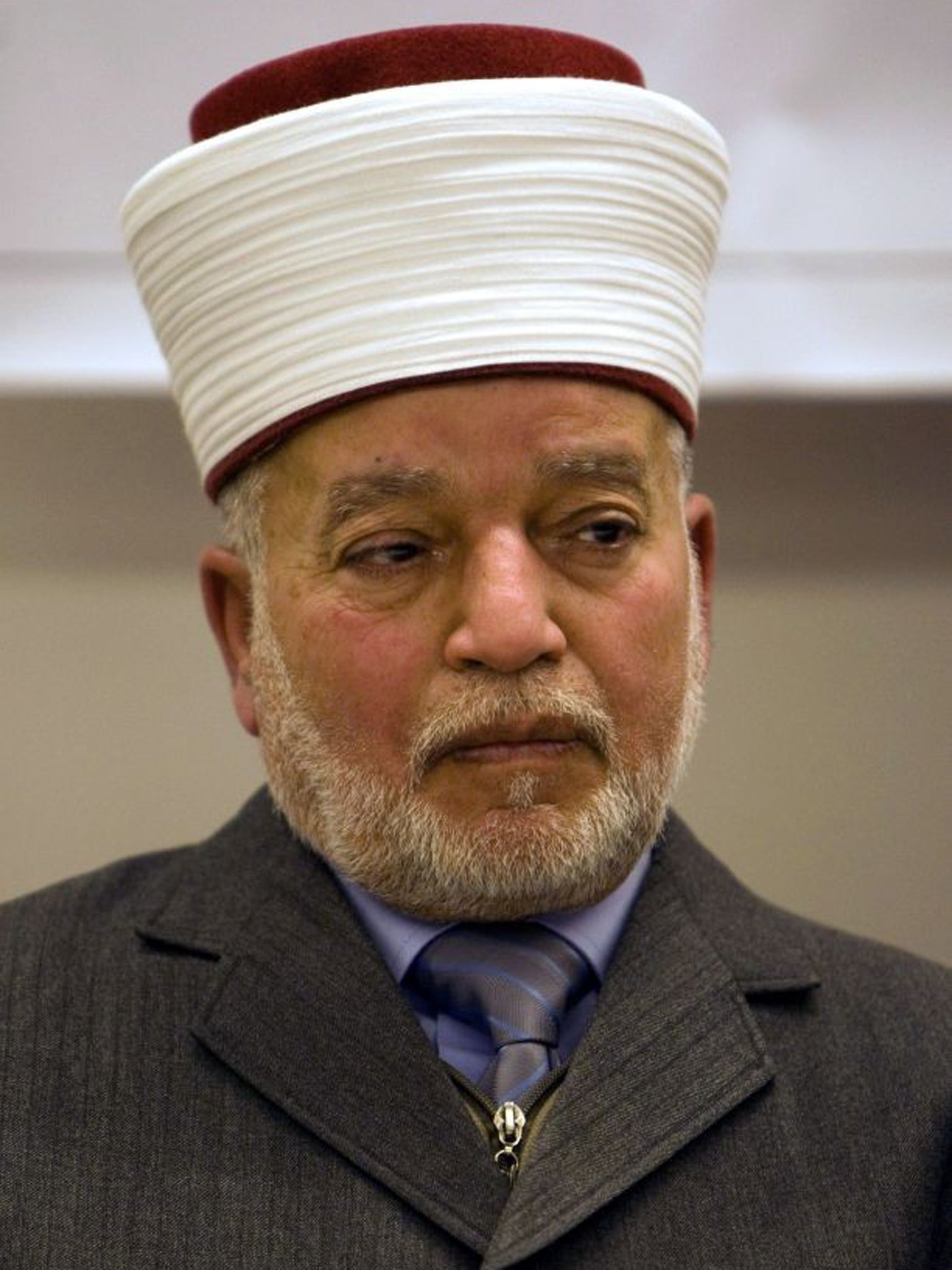 The Grand Mufti of Jerusalem, Mohammed Ahmad Hussein was arrested today