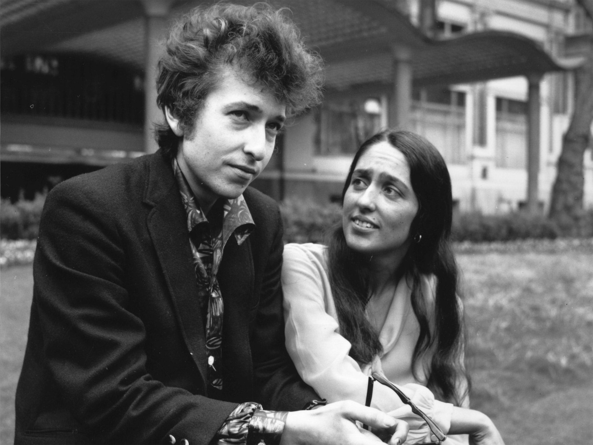 Bob Dylan and Joan Baez