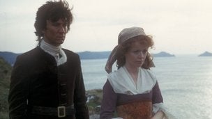 Robin Ellis played Poldark, alongside the late Angharad Rees as Demelza