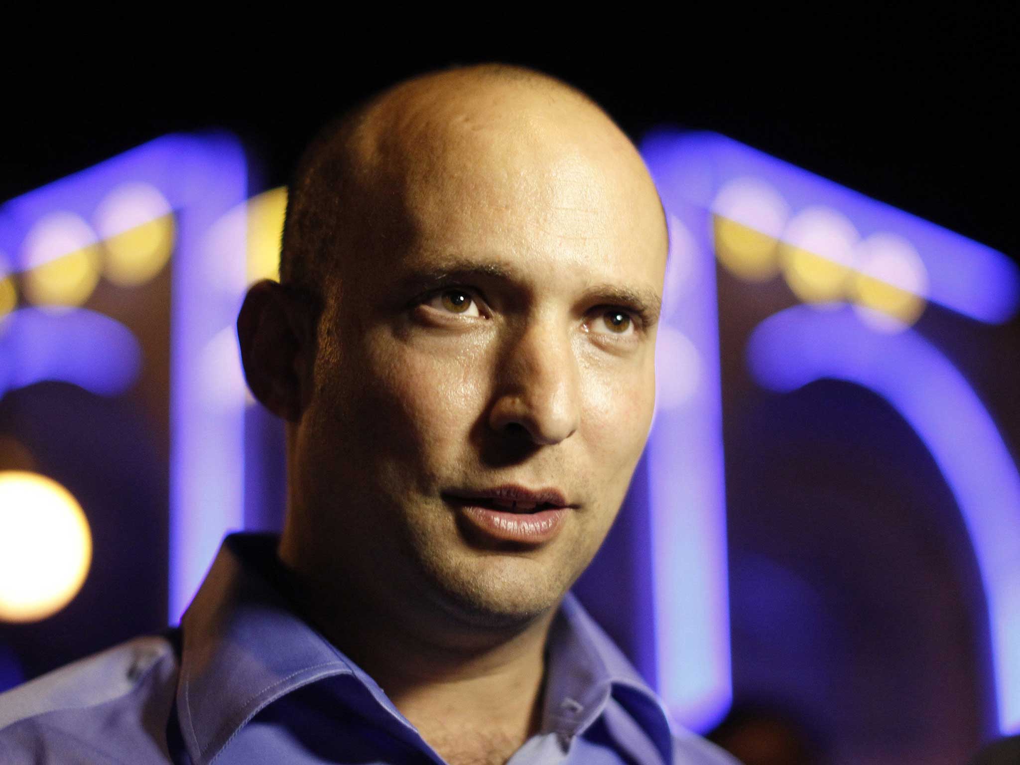 Economy Minister Naftali Bennett