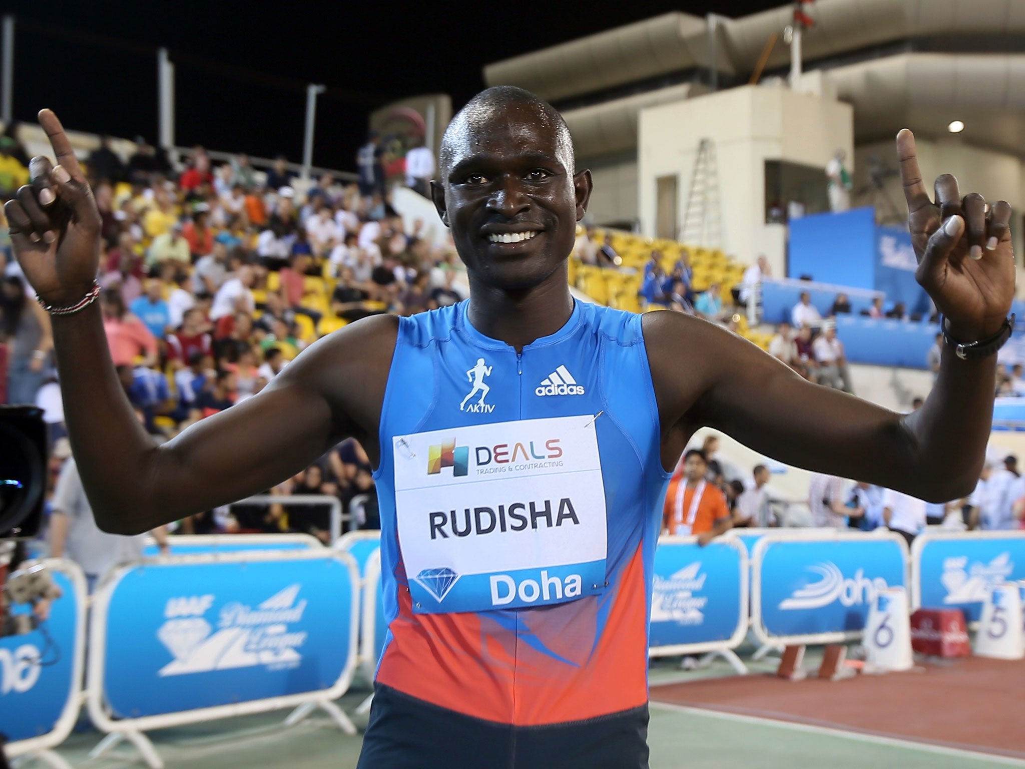 David Rudisha avenged defeat by Mohammad Aman in 2012