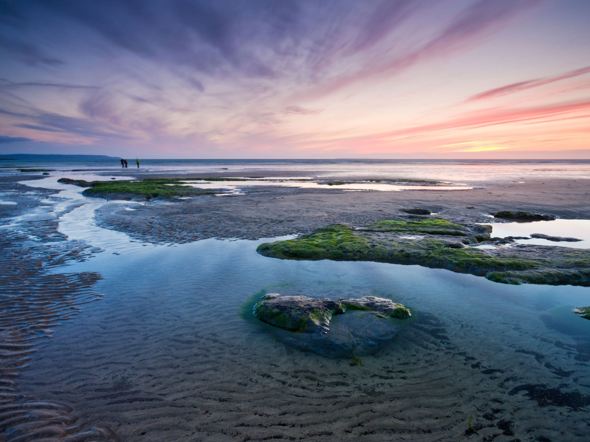 The Devon coast