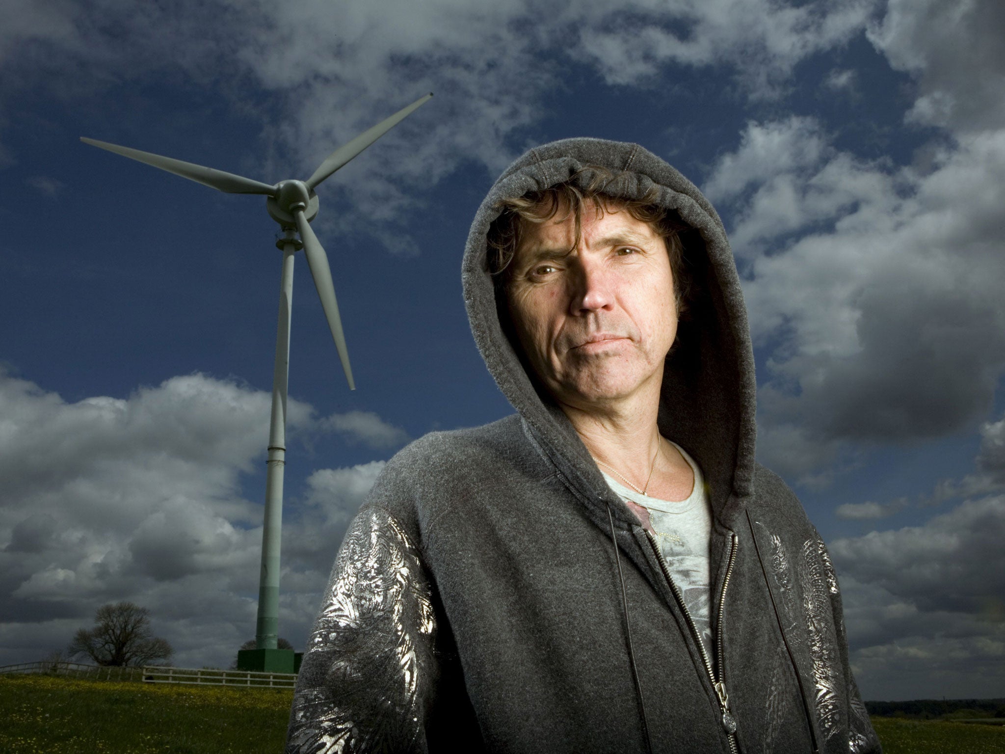 Ecotricity boss Dale Vince built the UK’s first solar-power park