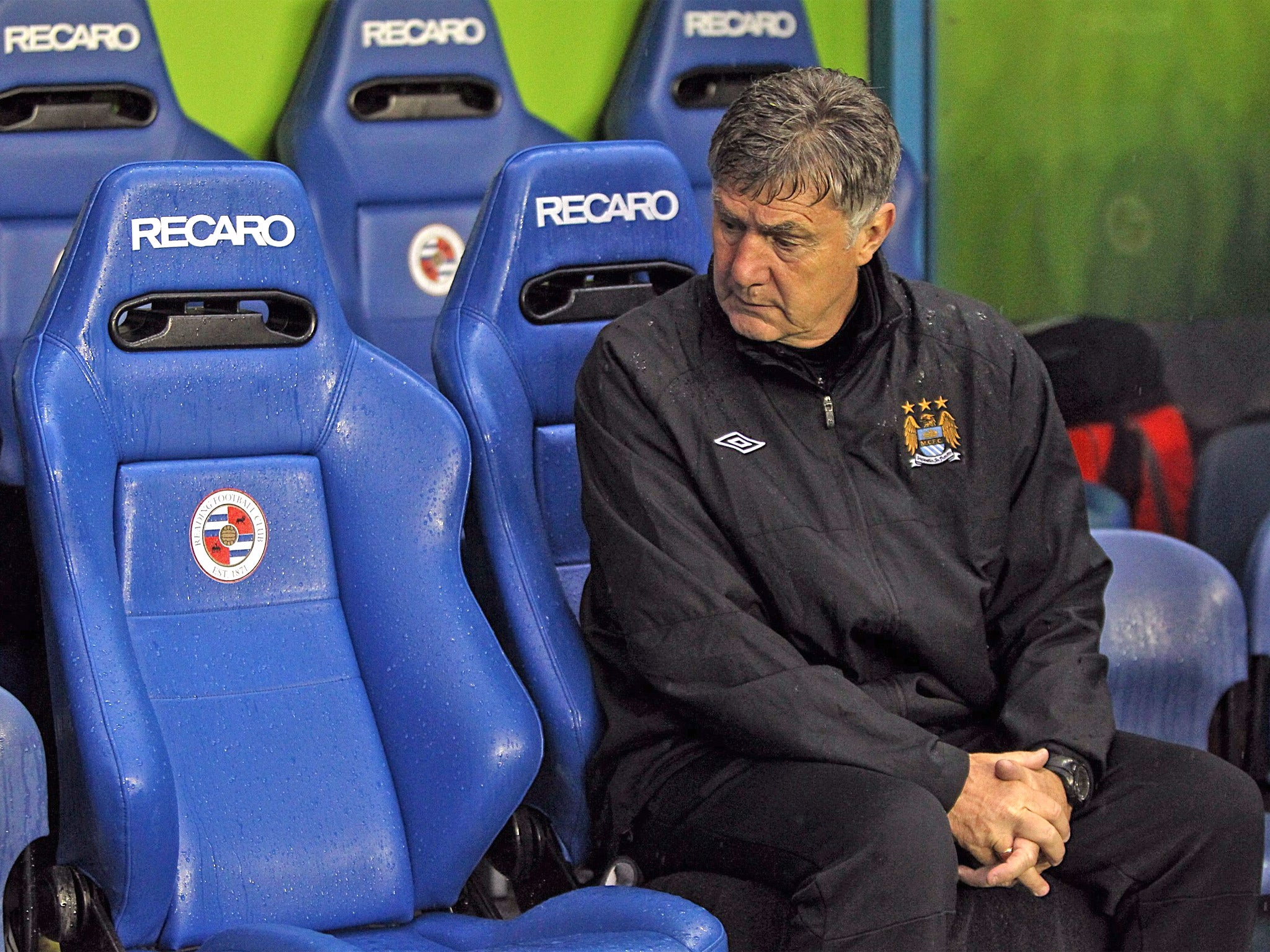 Brian Kidd is all alone after David Platt walked