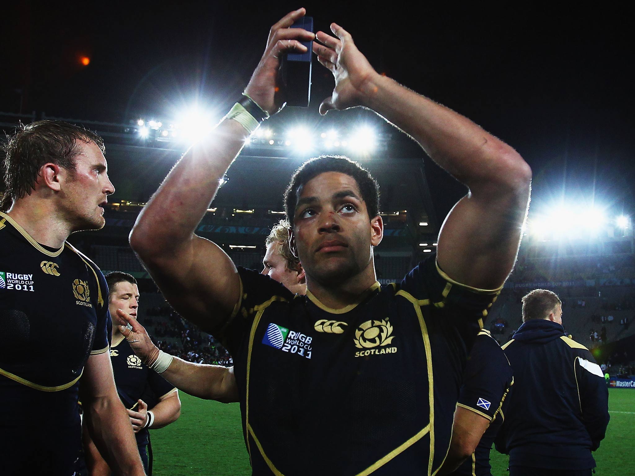 Joe Ansbro pictured at the 2011 World Cup