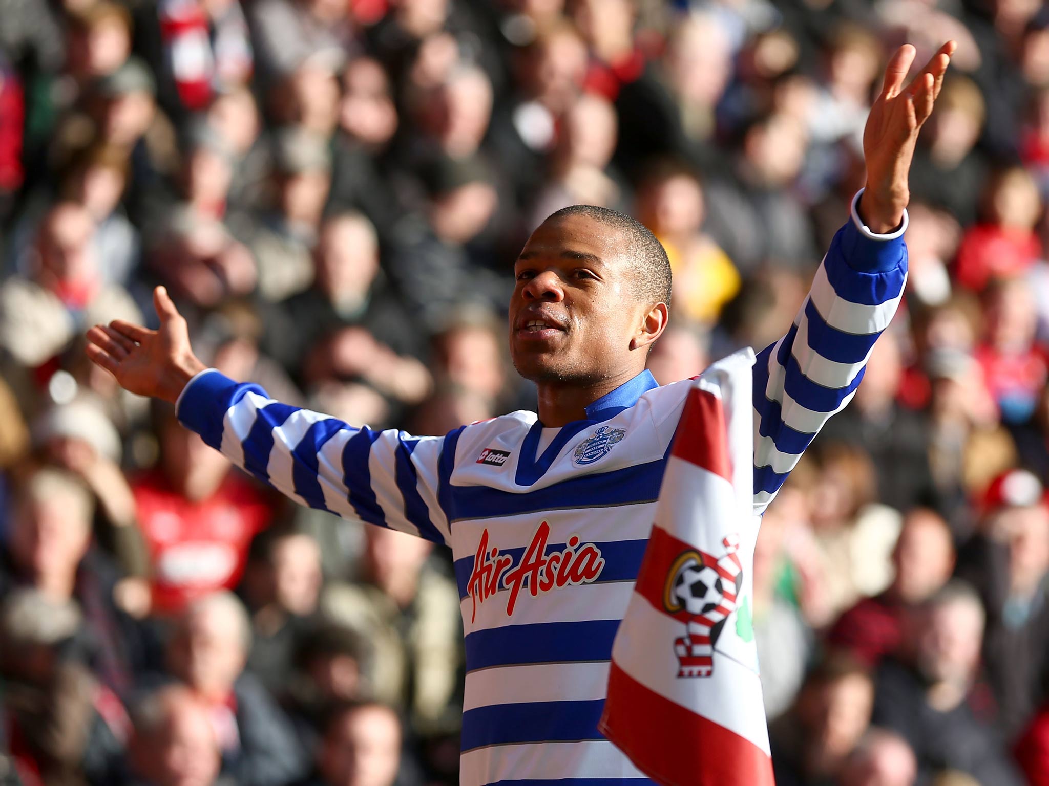 QPR striker Loic Remy