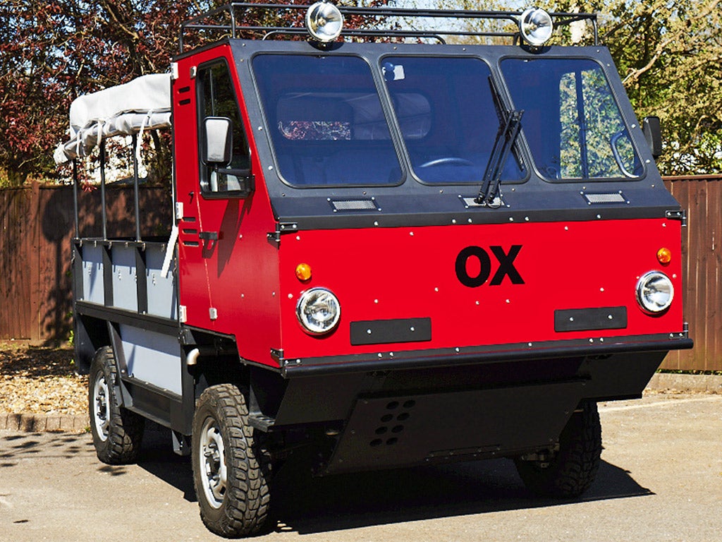 Windows 3: a trio of windscreens means only one needs to be replaced if broken, helping bring the cost of an OX down to as low as £10,000