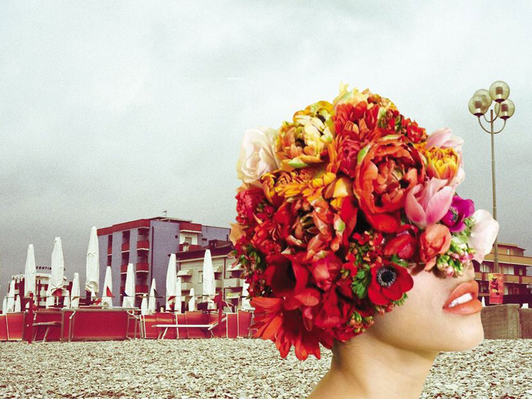 Floral swimming cap by The Flower Appreciation Society