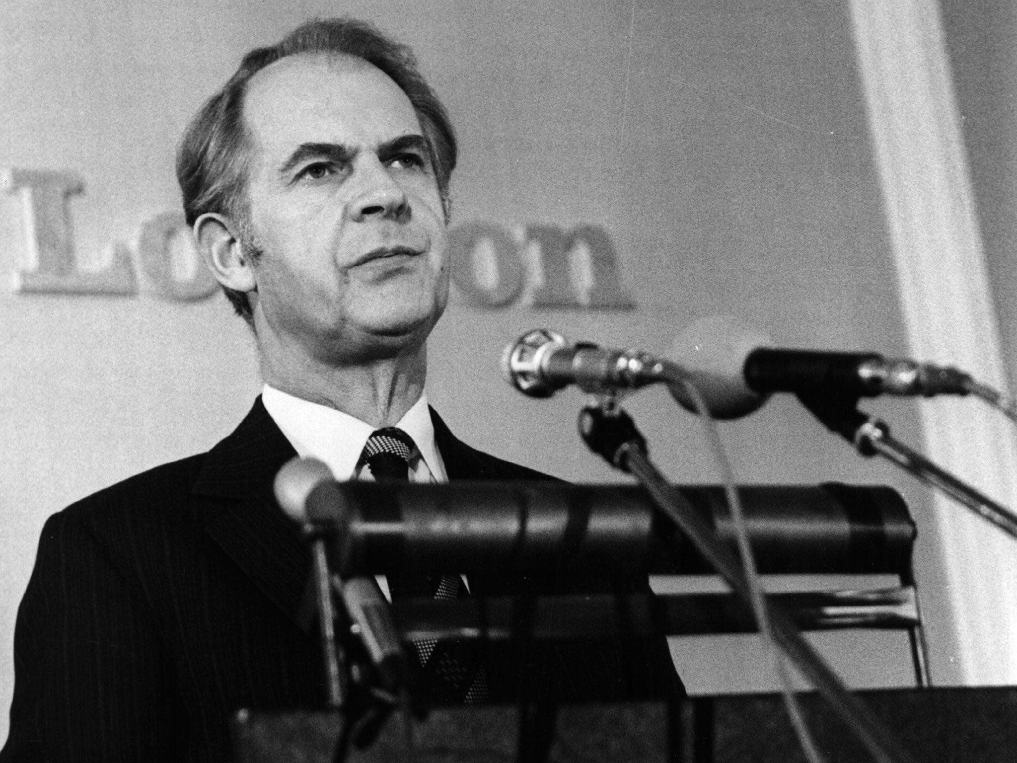 Beckett in the late 1970s, when he was head of Ford; the job brought him into conflict with Labour over pay awards