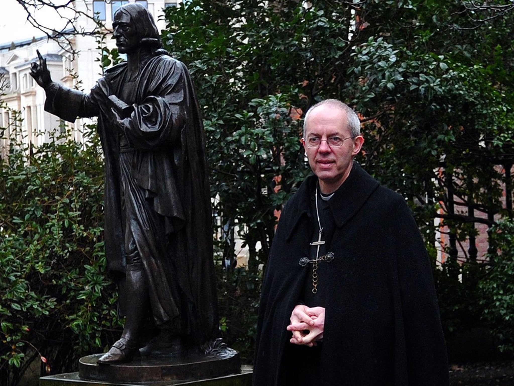 Justin Welby has abandoned his support for civil partnerships for heterosexual couples