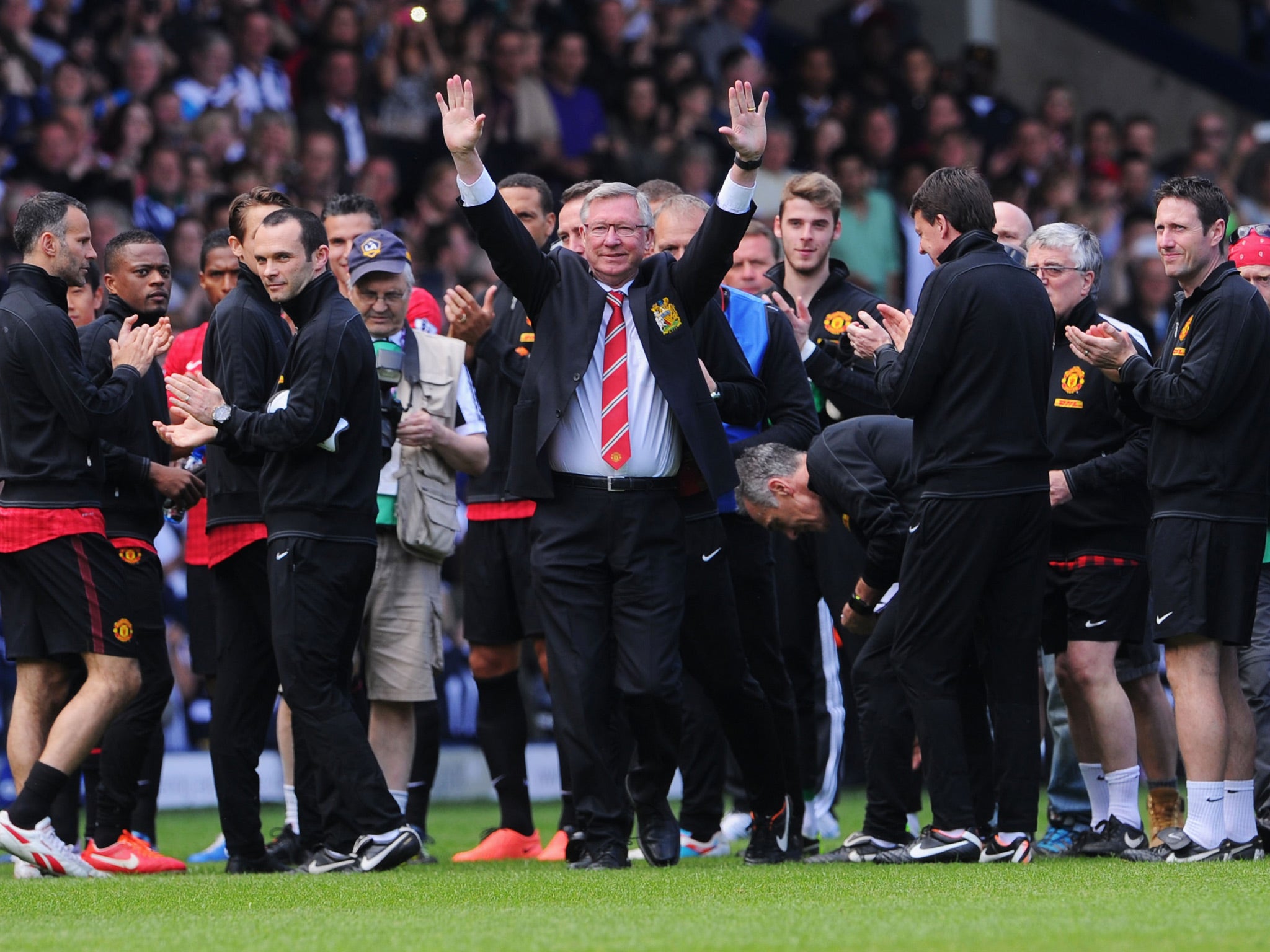 Ferguson says farewell for the last time