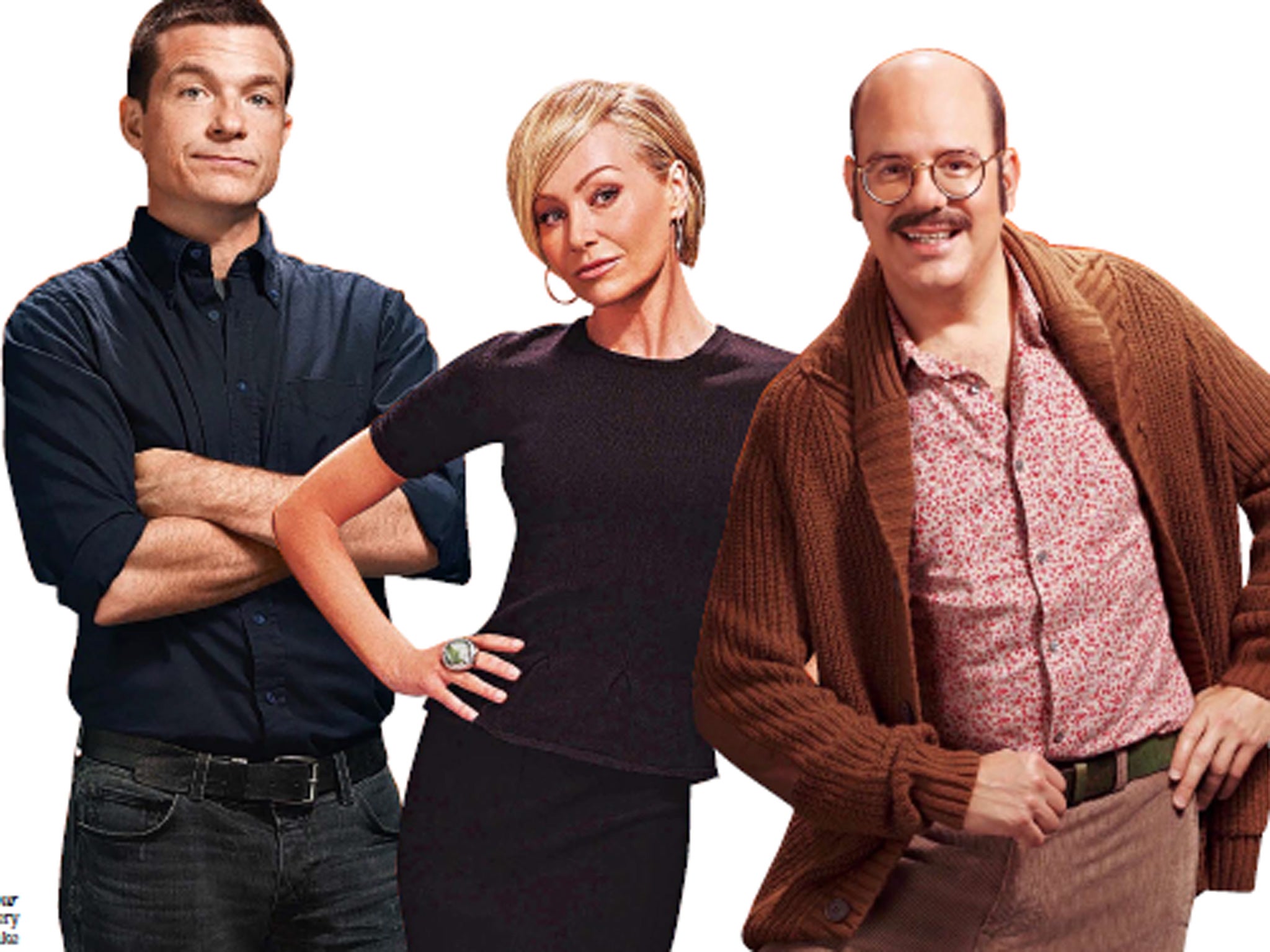 Mind games: Jason Bateman, Portia de Rossi and David Cross