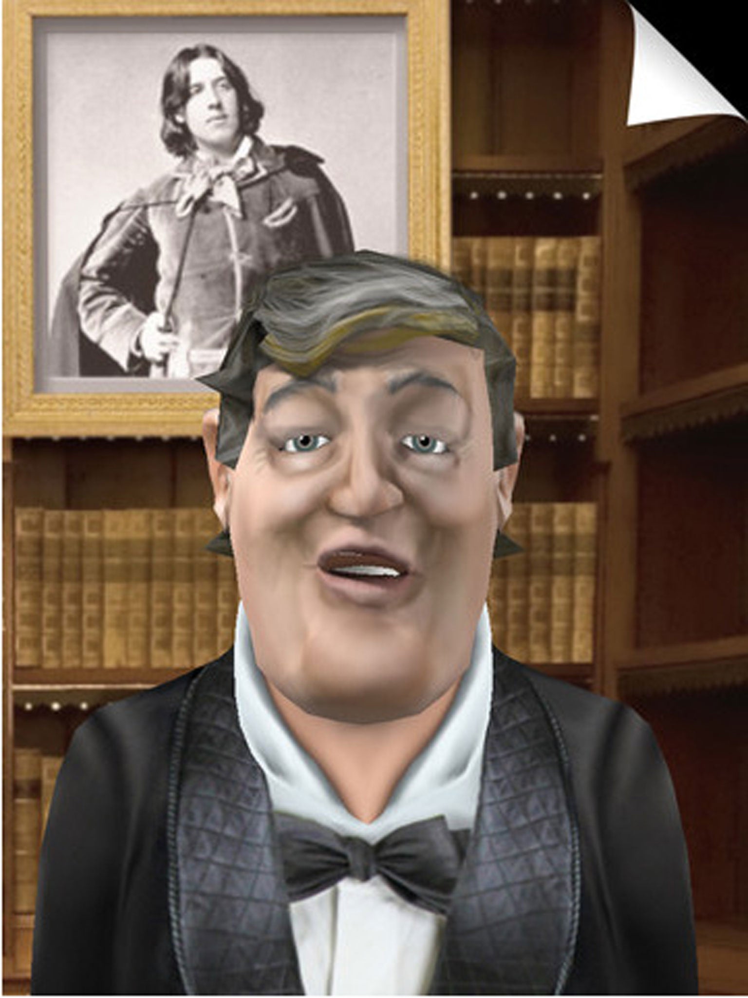 Virtually Stephen Fry 'lets Stephen broadcast himself directly to your pocket, keeping you up to date with the goings-on of the actual Stephen Fry'