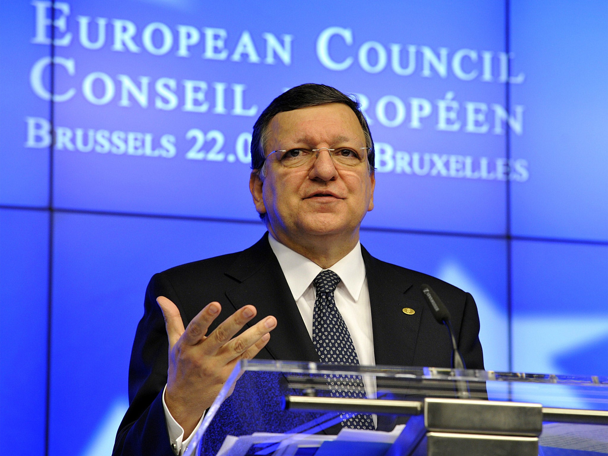 European Commission President Jose Manuel Barroso