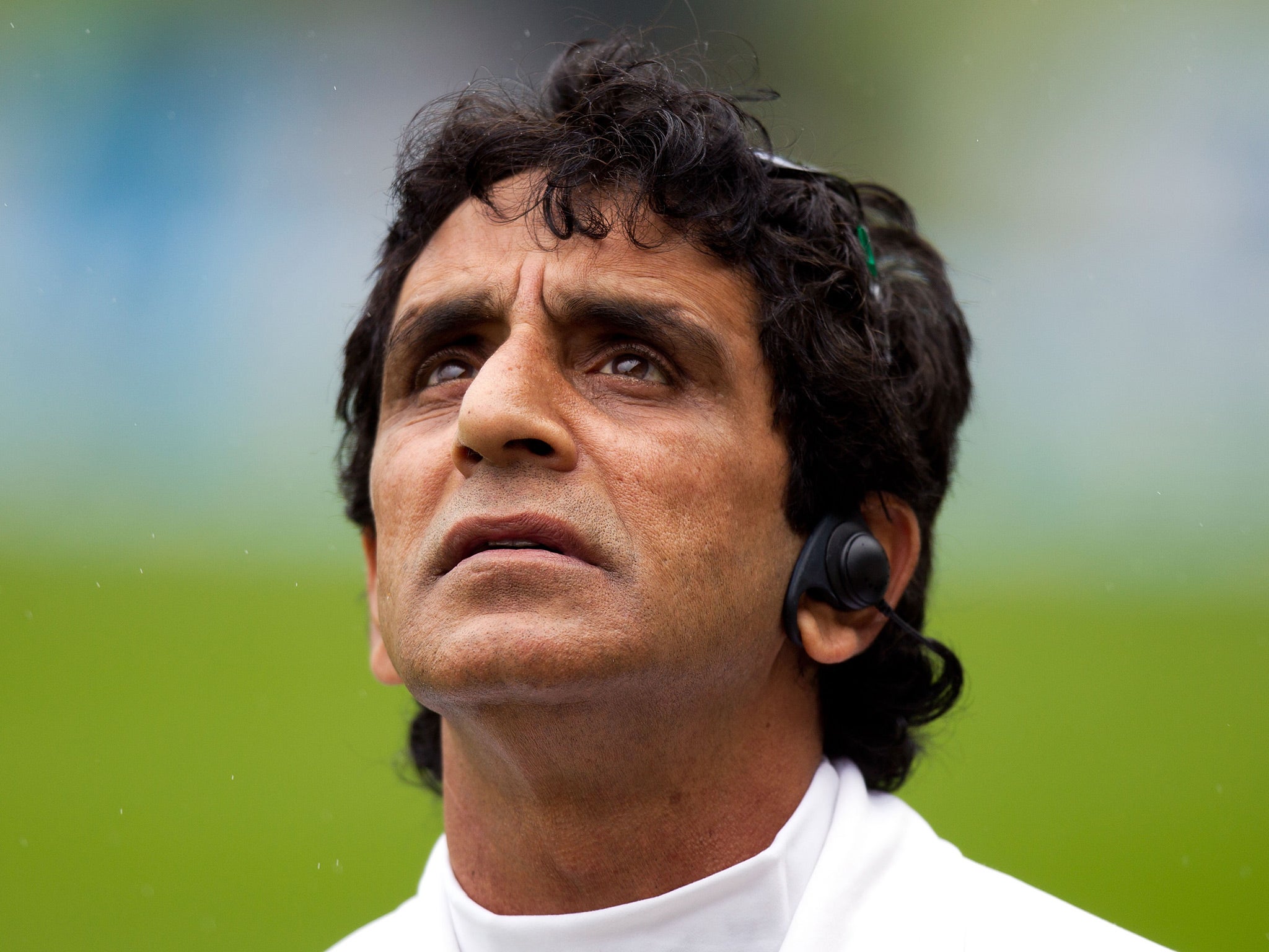 Umpire Asad Rauf from Pakistan