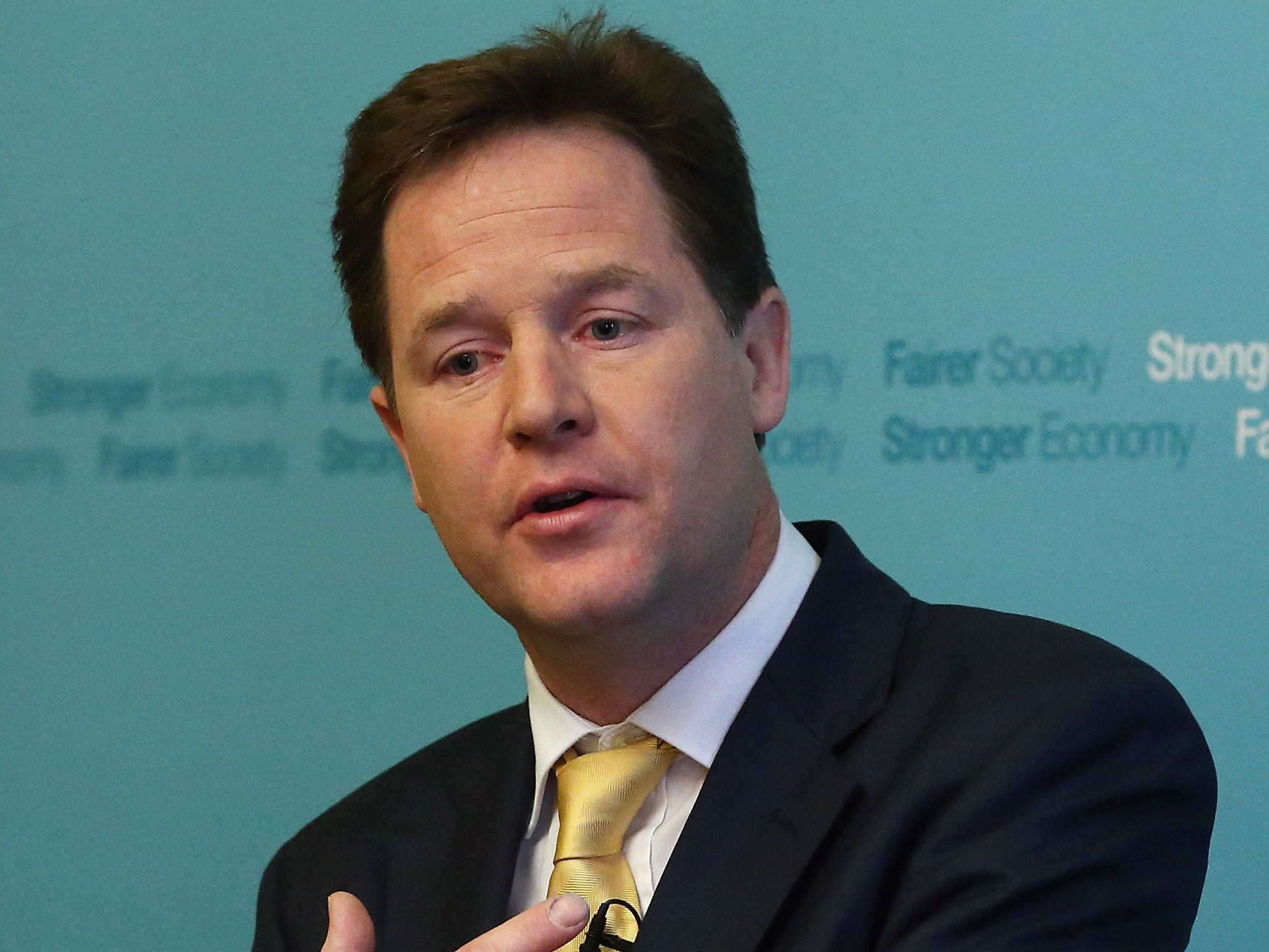 Nick Clegg has warned the public would not understand it if MPs were awarded a bumper pay rise