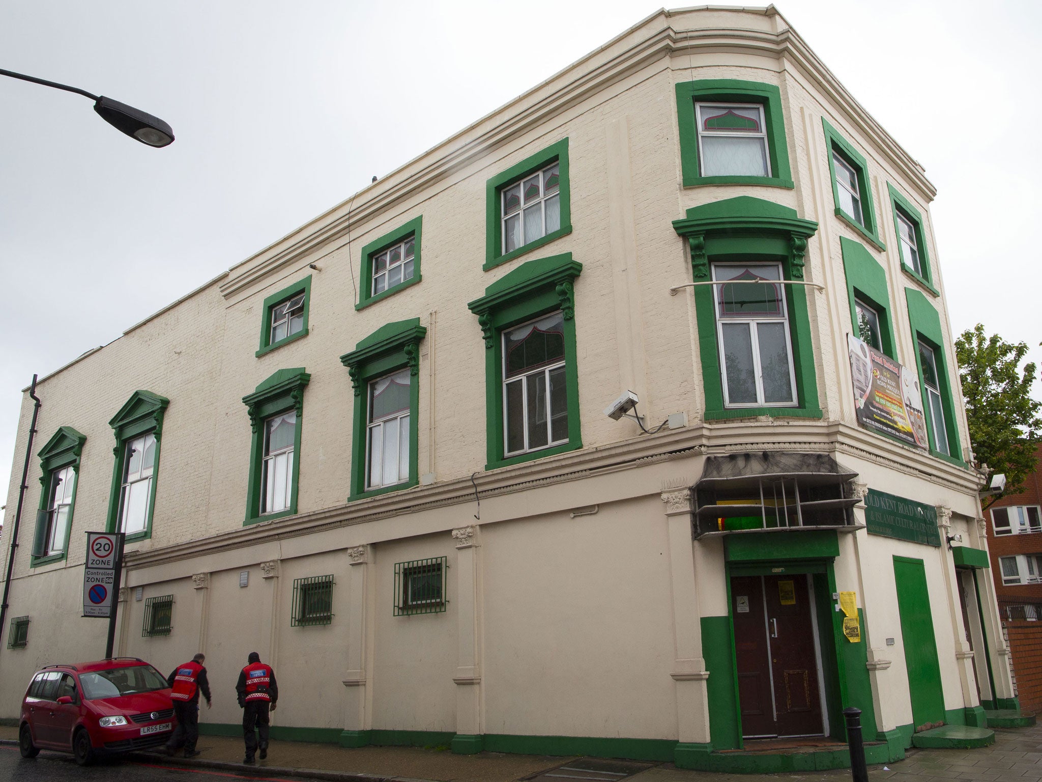 The mosque in Old Kent Road, south-east London