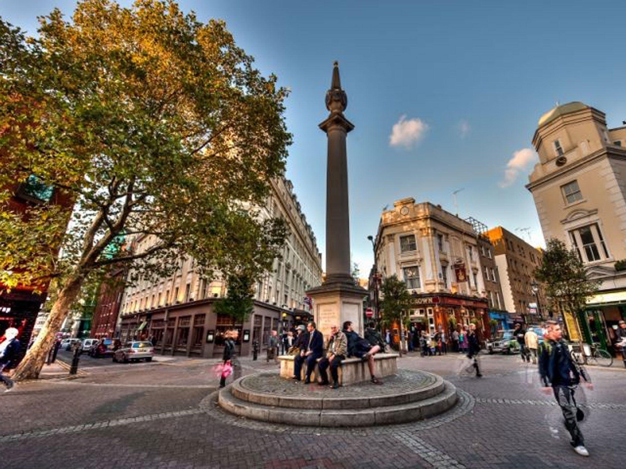 Seven Dials: Nick Mason bangs the drums for discount night in West End