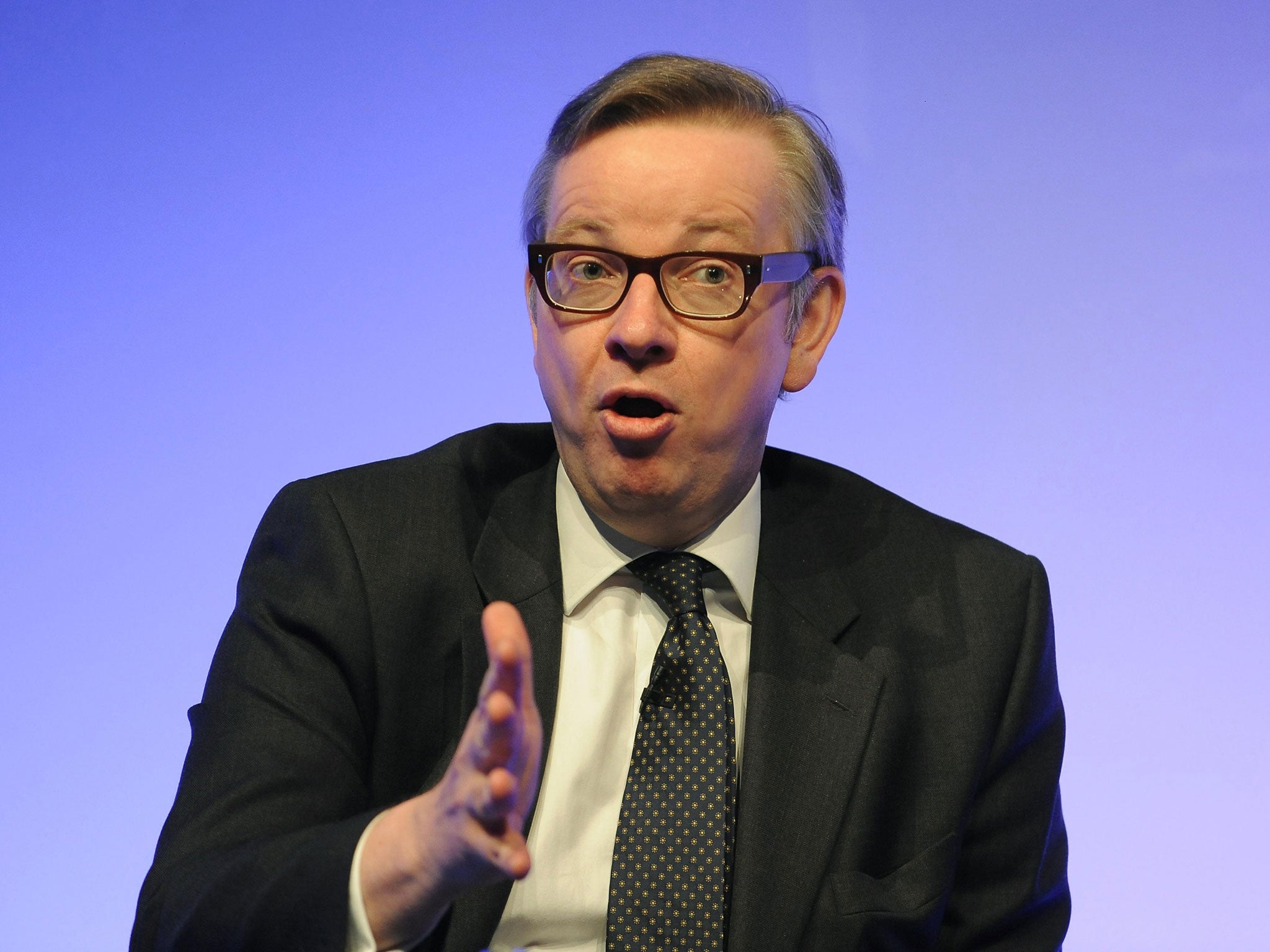 Education secretary Michael Gove