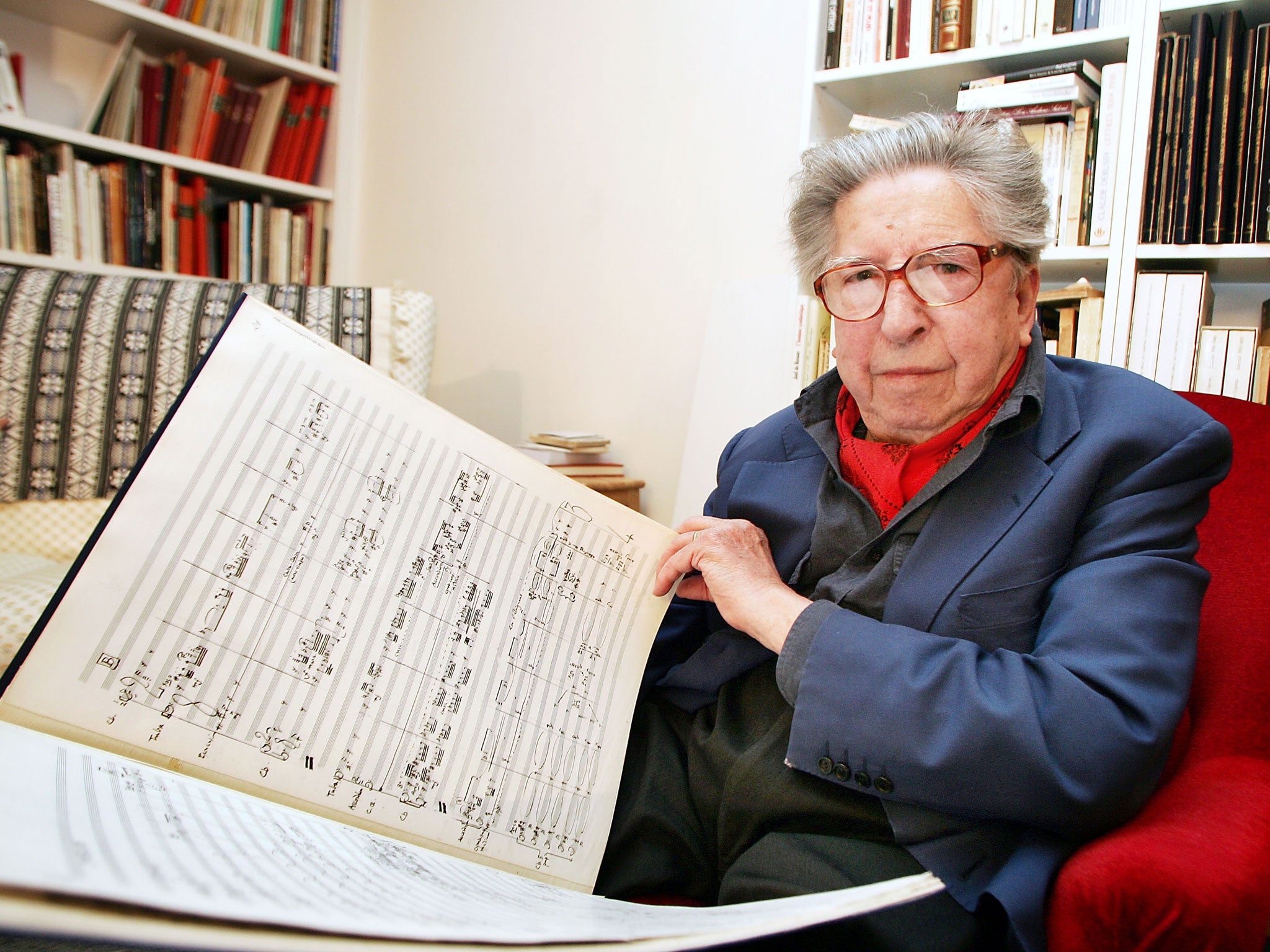 Dutilleux's work was characterised by attention to detail; even his manuscripts are works of art