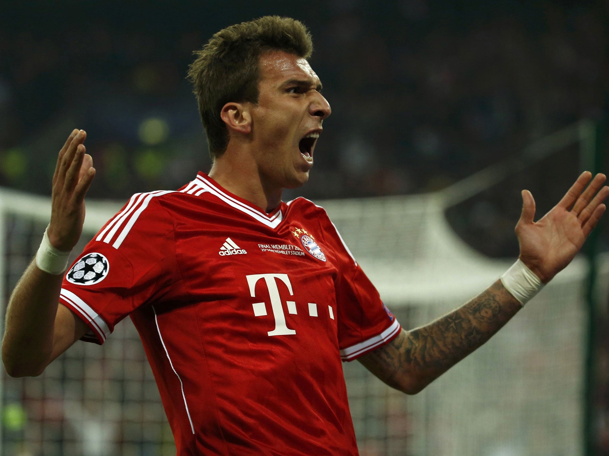 Mario Mandzukic, an old-fashioned target man