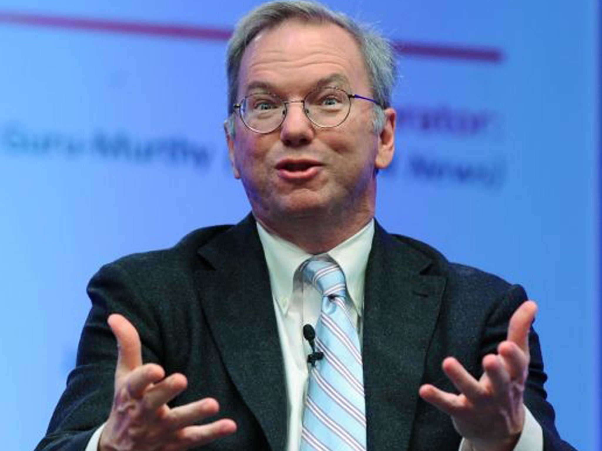 Eric Schmidt has defended Google's tax affairs