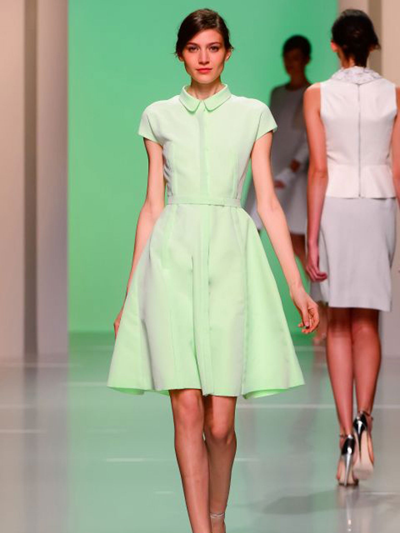 Tara Jarmon green shirt dress £280