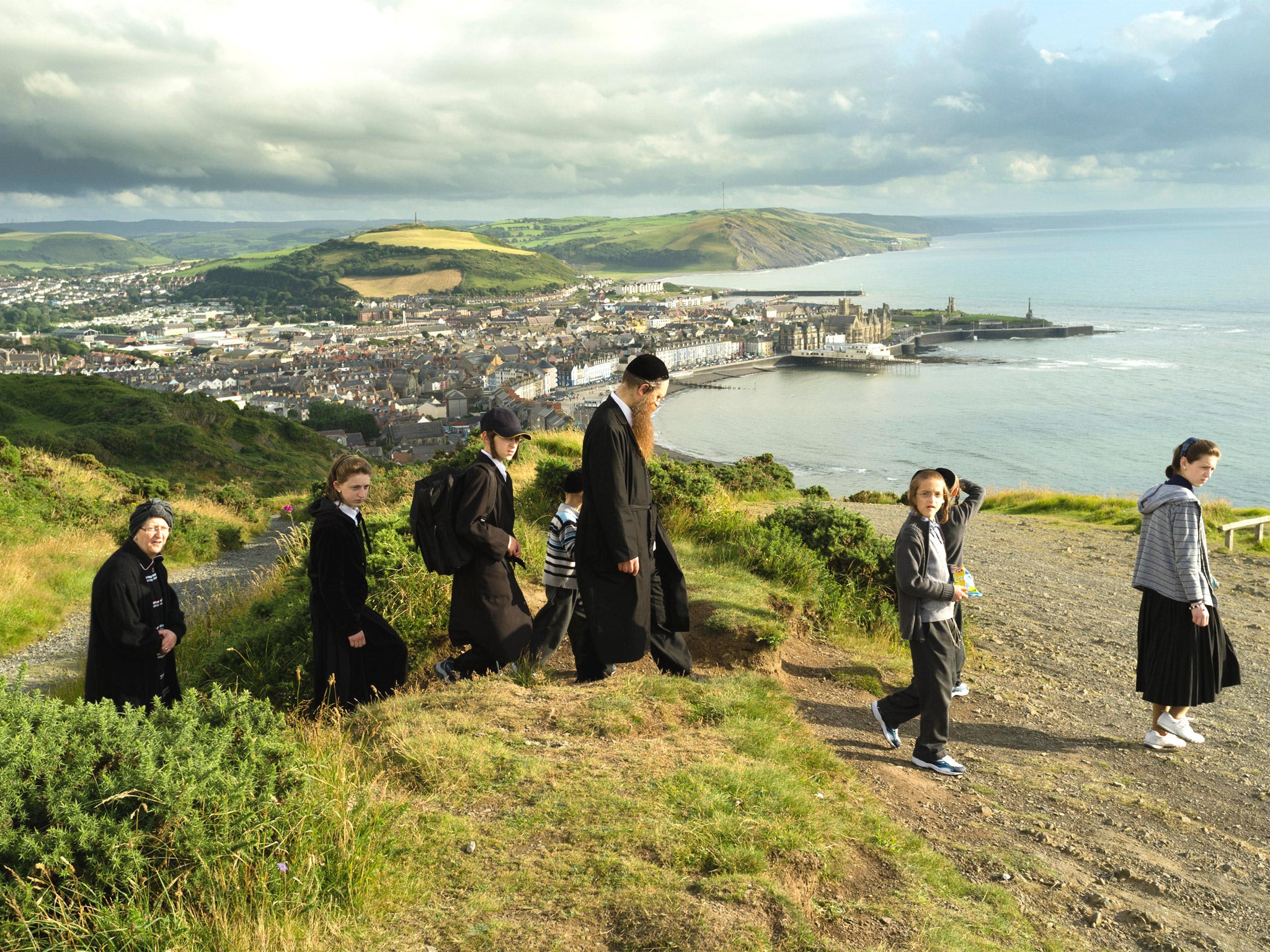 Jewish families from London and Manchester have been going on holiday in Aberystwyth for 20 years