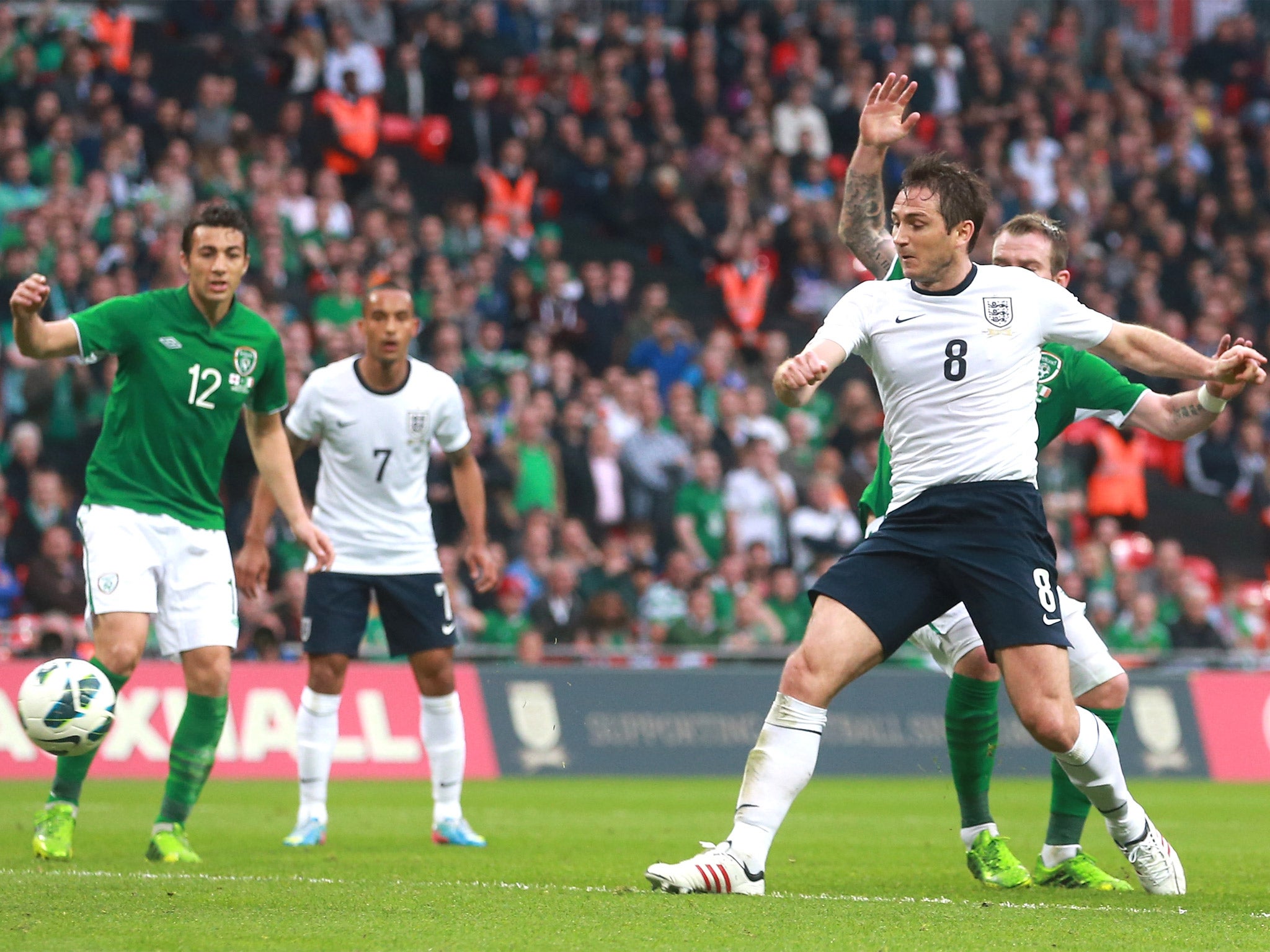 Frank Lampard scores England's equaliser