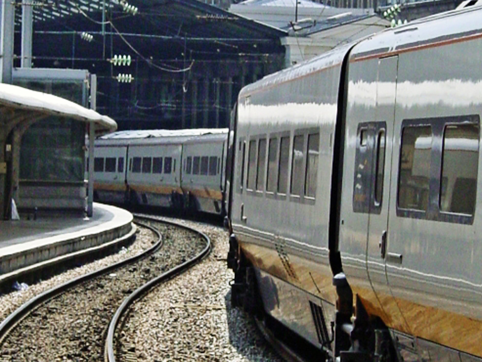 On your marks: arriving at Paris Nord