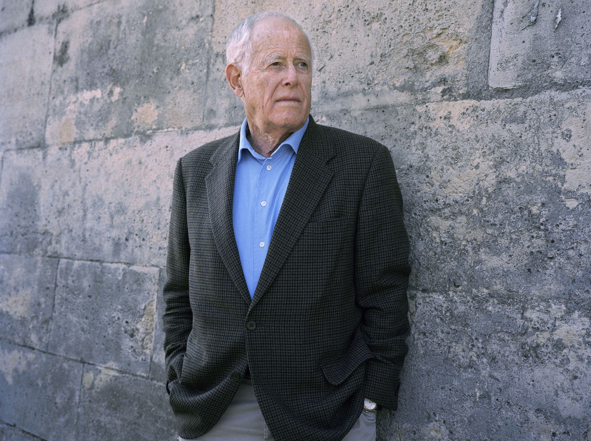 Praised by his peers for his sentences: James Salter