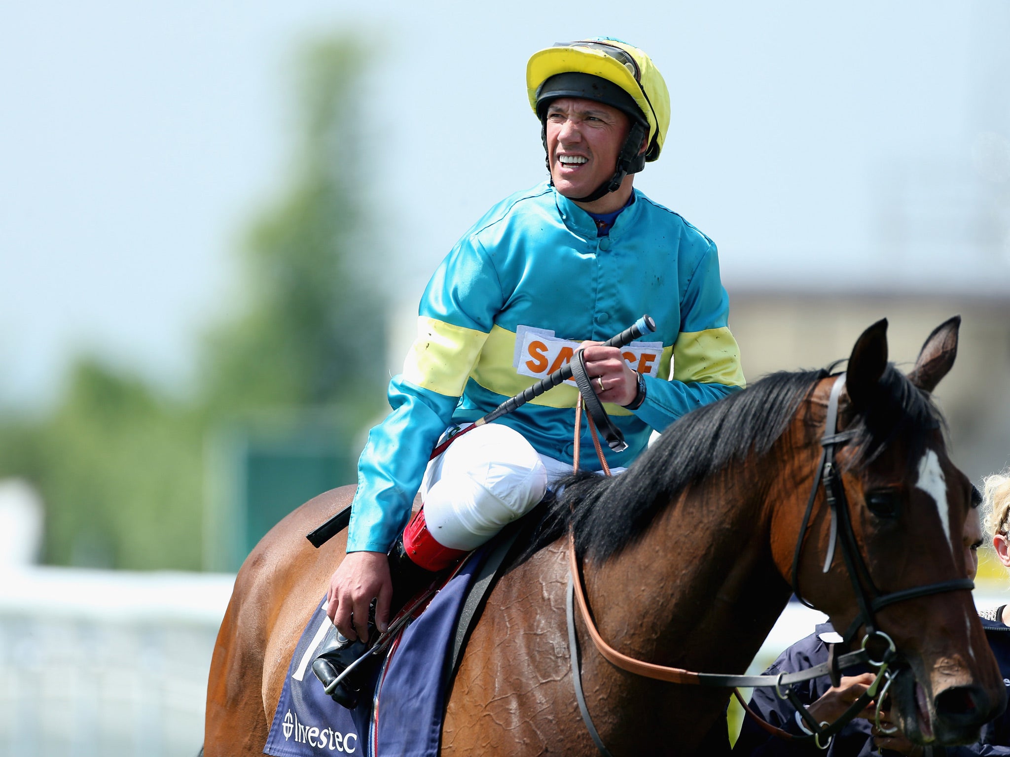 Frankie Dettori at Epsom